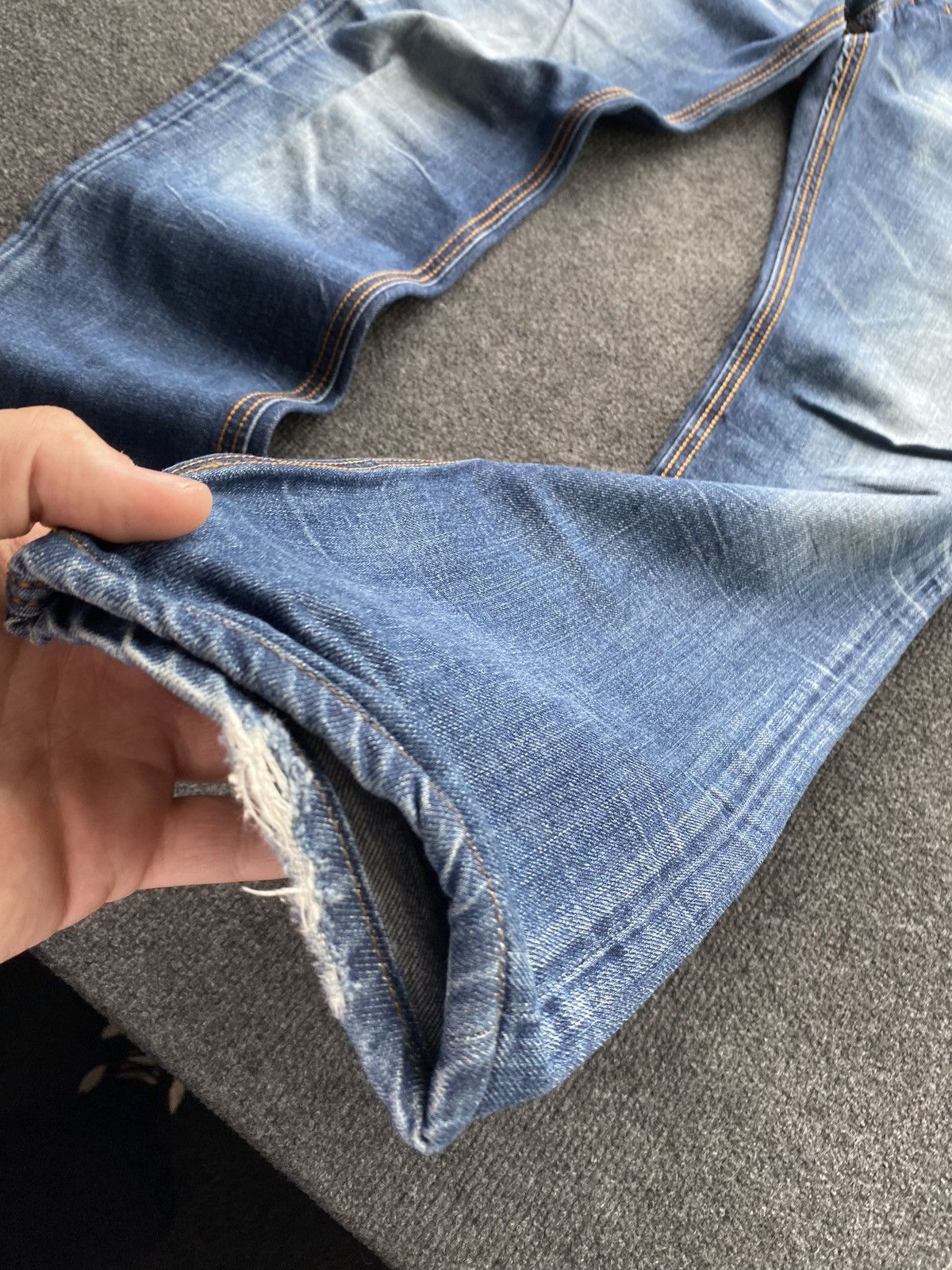 Diesel 🔥Opium Punk Diesel blue jeans thavar 31 mens Size US 31 - 21 Thumbnail
