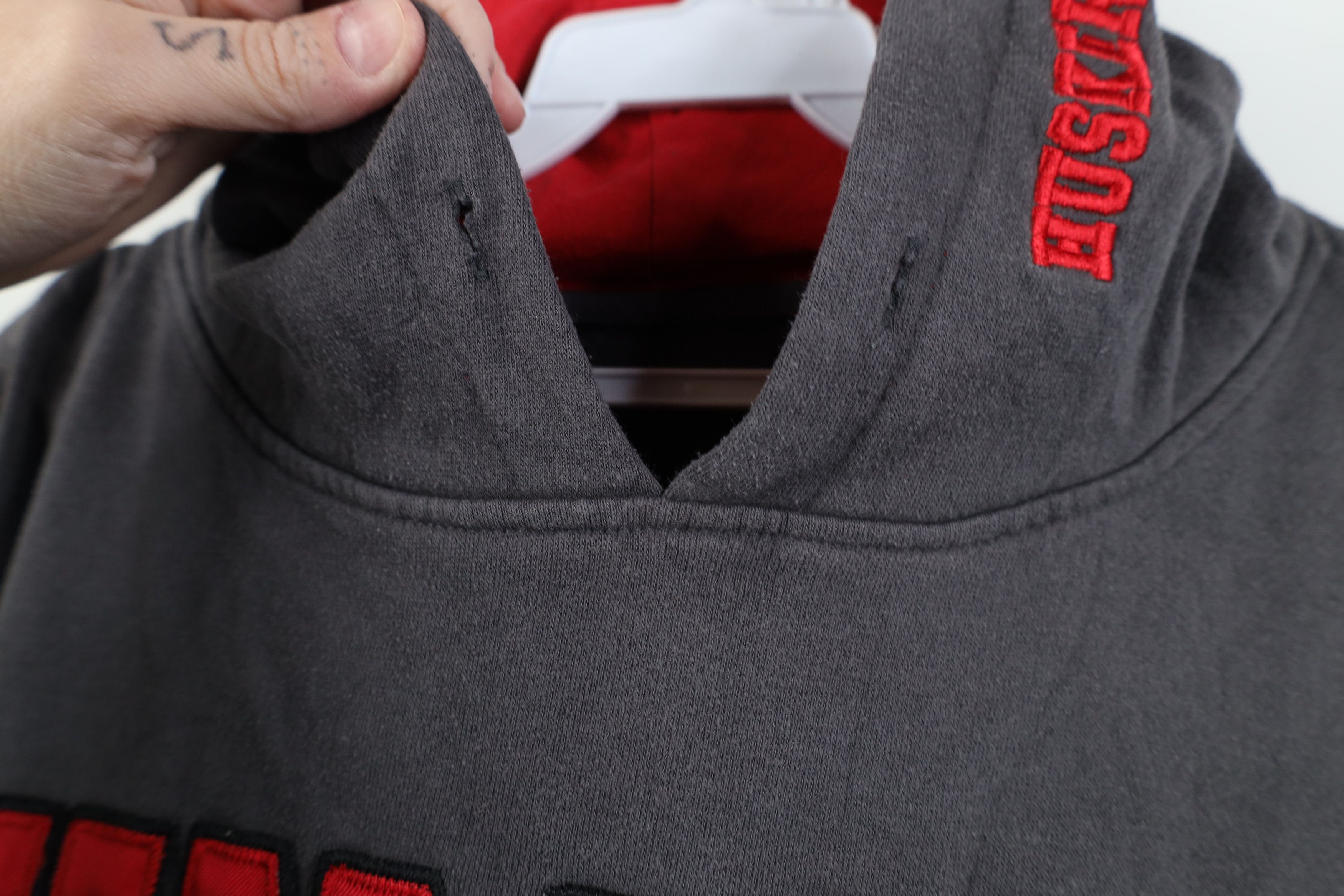 Vintage Vintage 90s Y2K University of Nebraska Hoodie Sweatshirt Size US XL / EU 56 / 4 - 5 Thumbnail