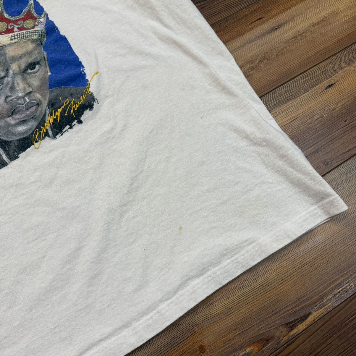 Other Vintage Notorious BIG Biggie Smalls Rap Changes White Shirt Size US XXL / EU 58 / 5 - 4 Thumbnail
