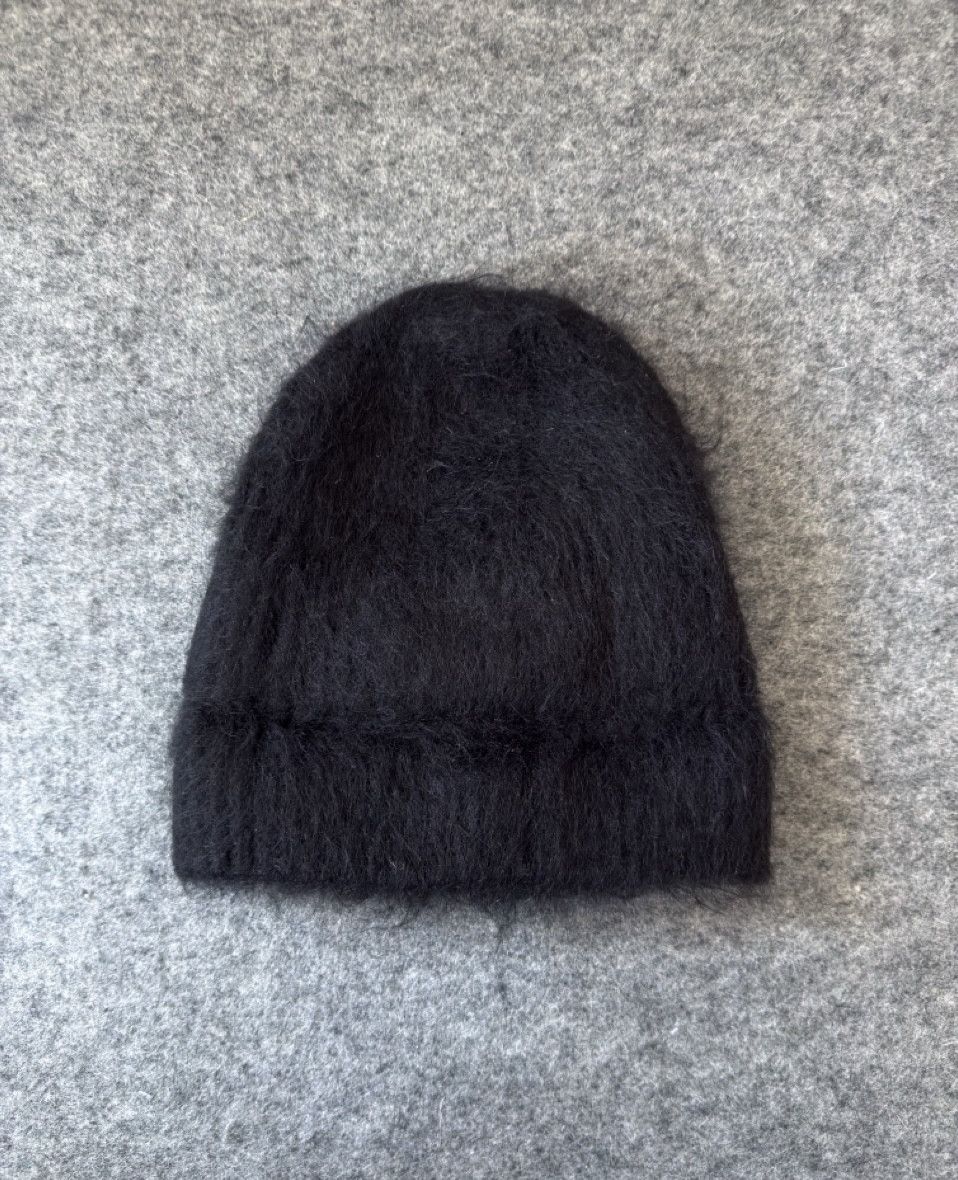 Other Fuzzy Mohair Beanie Wool Blend Winter Hat Size ONE SIZE - 2 Thumbnail