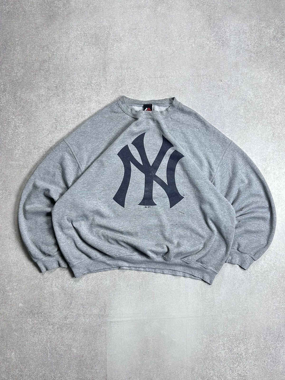 Vintage 90s NY Yankees Boxy Sweatshirt XXL