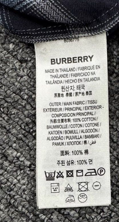 Burberry Burberry Check Long Sleeve Shirt K12 Size US S / EU 44-46 / 1 - 7 Thumbnail