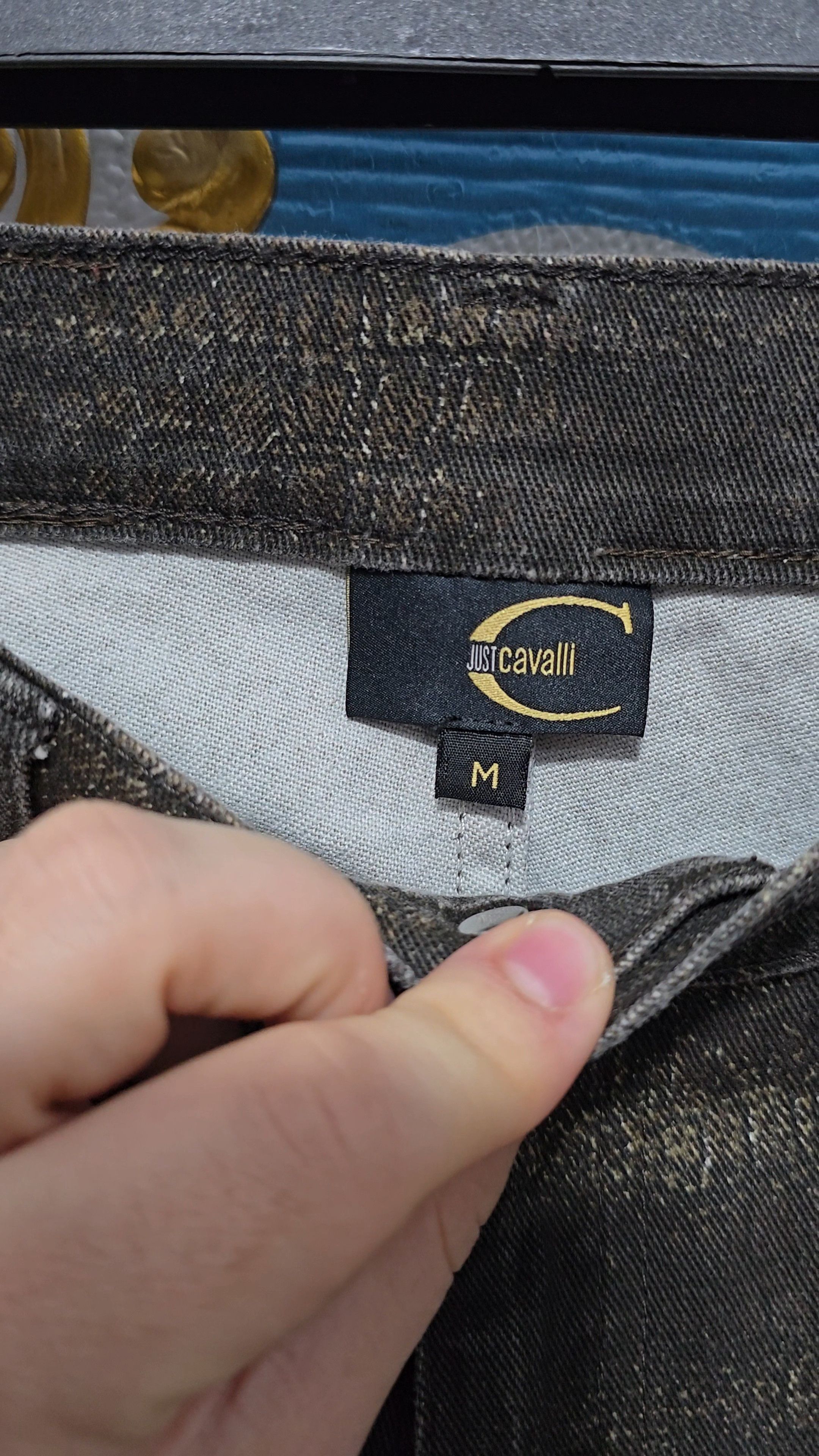 Just Cavalli JUST CAVALLI jeans elastic RARE VINTAGE 1990 excellent Size 28" / US 6 / IT 42 - 2 Thumbnail