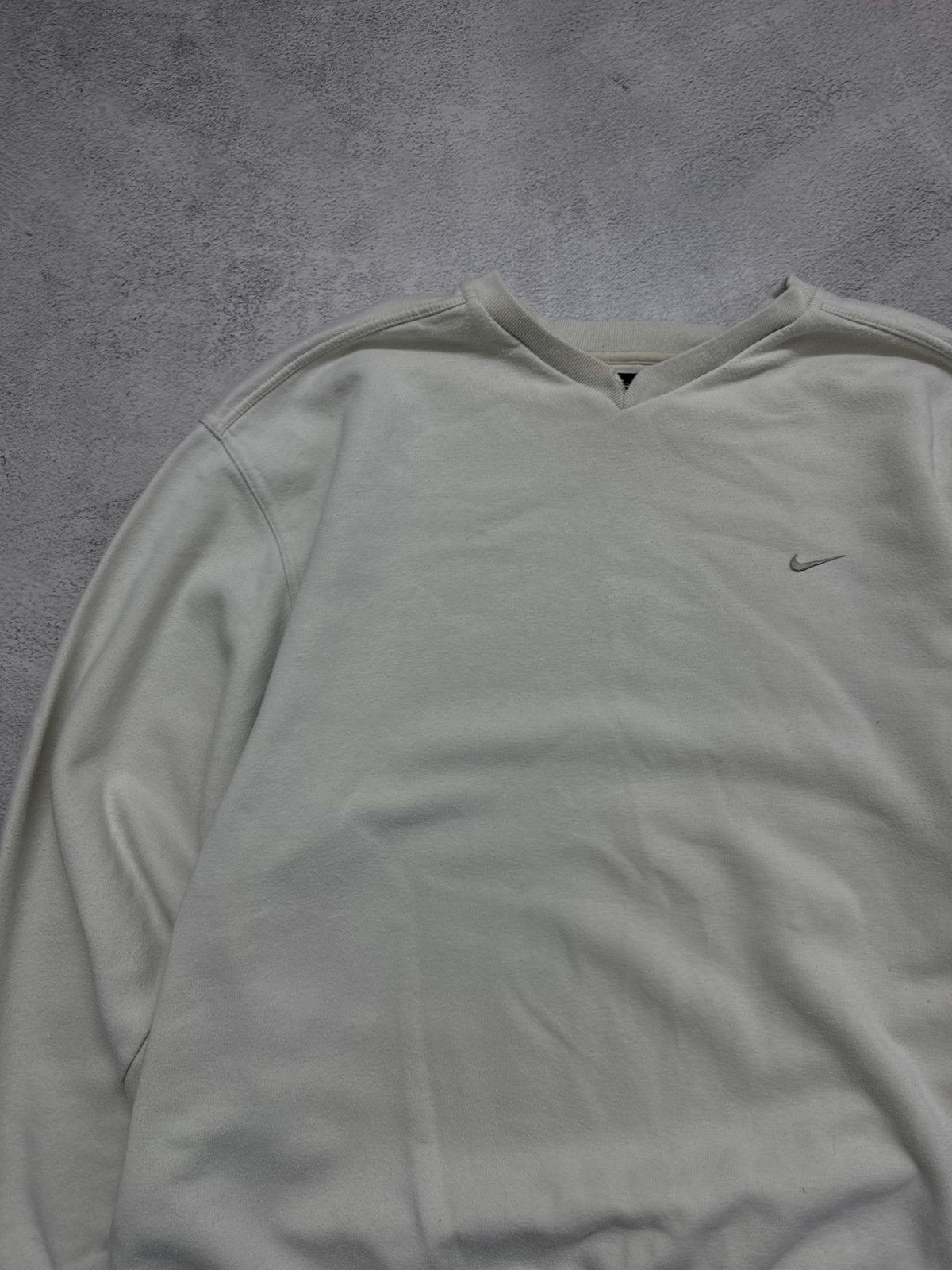 Nike Vintage Y2k Nike Mini Swoosh Sweatshirt 90’s Size US XXL / EU 58 / 5 - 6 Thumbnail