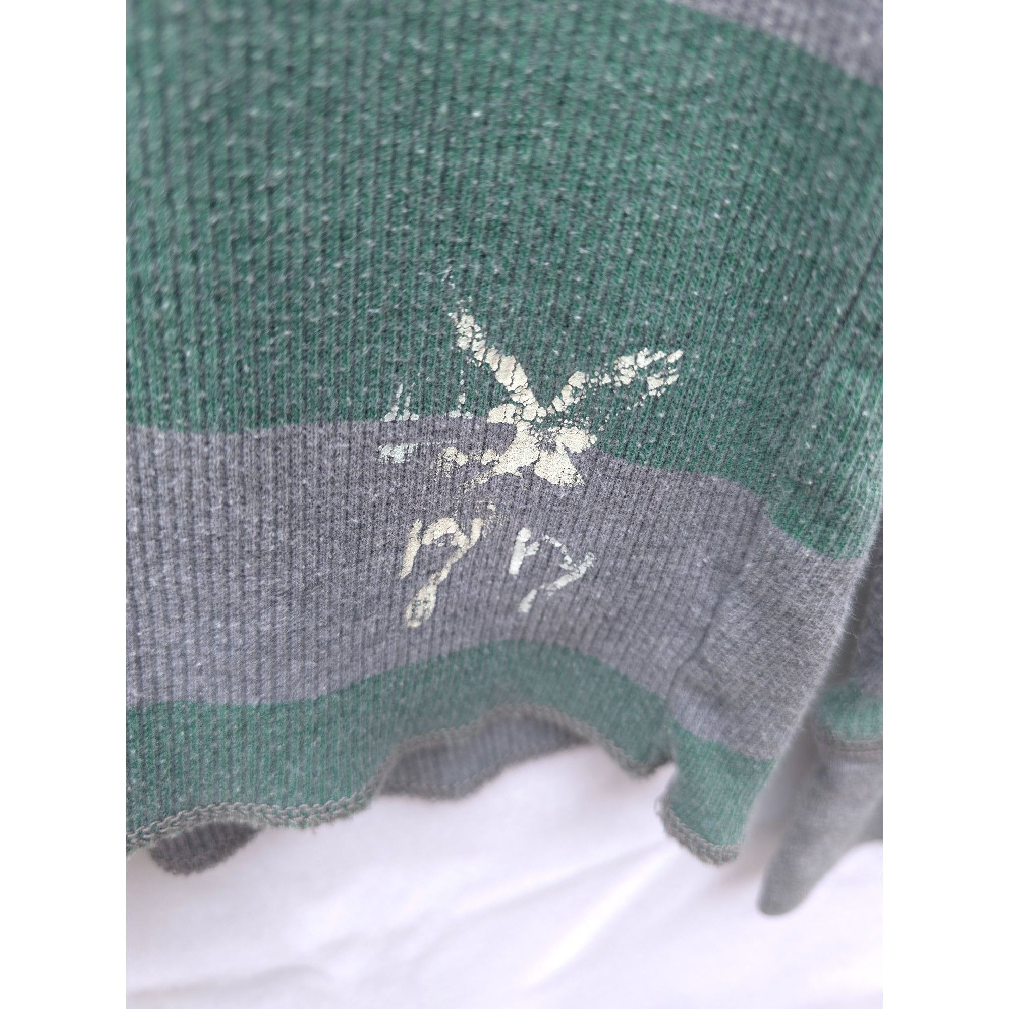American Eagle Outfitters American Eagle Outfitters Striped Vintage Fit Long Sleeve Sh Size US M / EU 48-50 / 2 - 3 Thumbnail