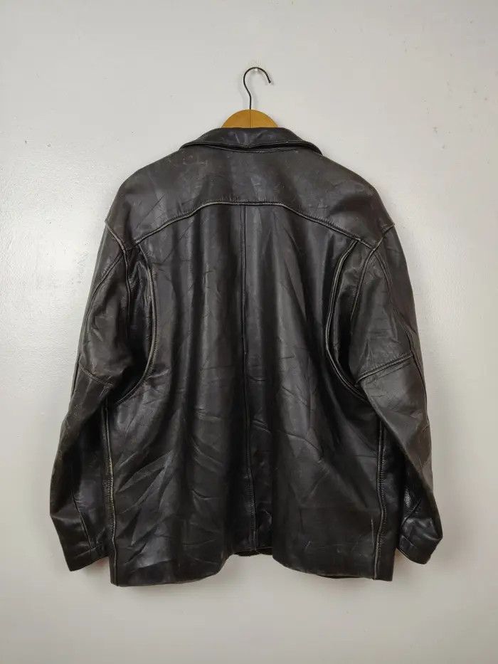 Chevignon Vintage Chevignon Double Rider Genuine Leather Jacket Size US L / EU 52-54 / 3 - 2 Thumbnail