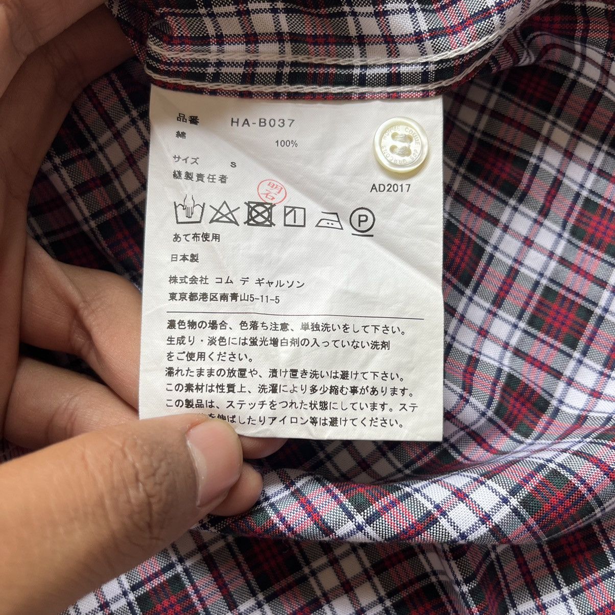 Comme des Garcons × Comme des Garcons Homme × Comme des Garcons Homme Deux SS18 Comme des Garcons Homme Reworked Plaid Hybird Shirt Size US S / EU 44-46 / 1 - 8 Thumbnail