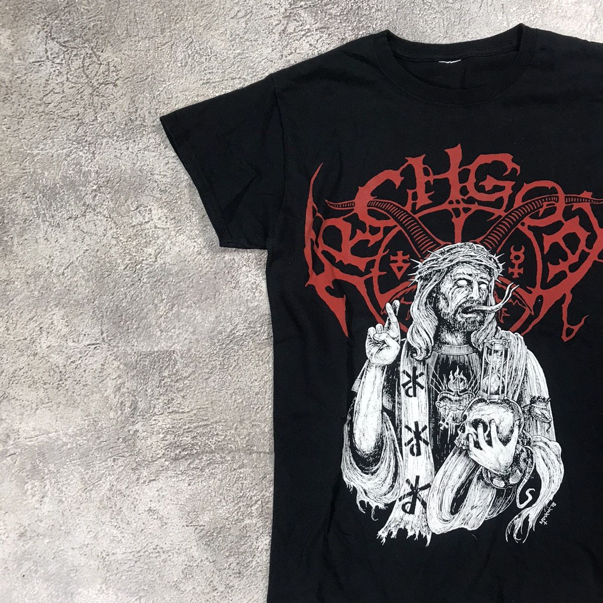 Vintage Vintage Y2K Graphic Tee Horror Gothic Grunge Punk Relaxed S Size US S / EU 44-46 / 1 - 3 Thumbnail