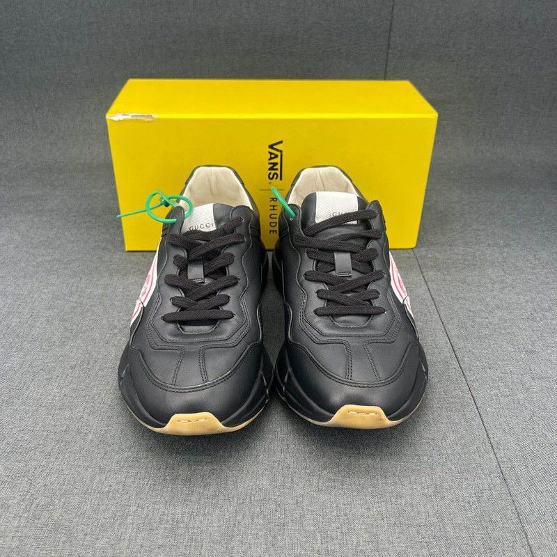 Gucci Gucci Rhyton Color-Block Casual Sneakers for Men - Size US 7.5 / EU 40-41 - 2 Thumbnail