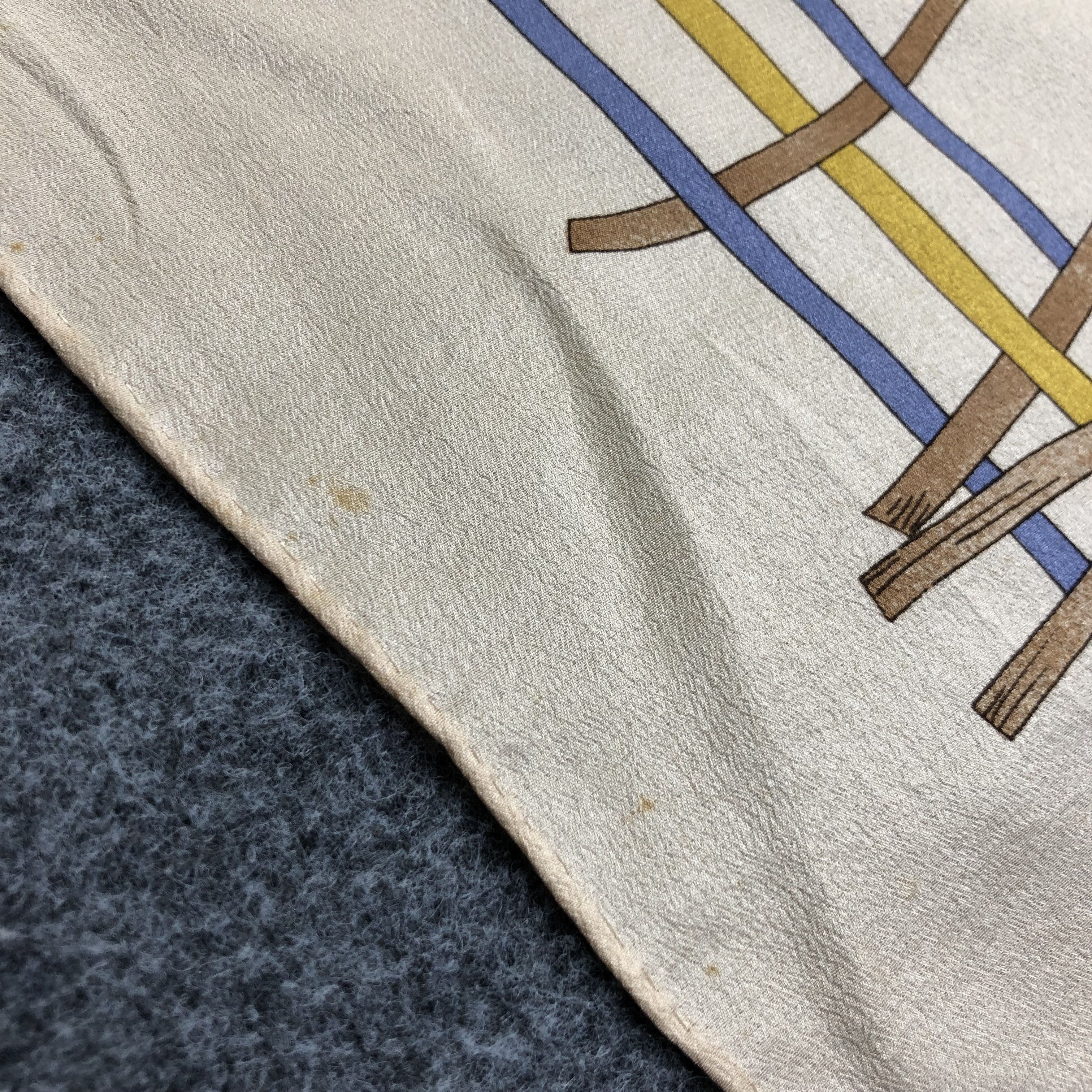 Vintage Vintage J.G Dubois Silk Scarf M633 Size ONE SIZE - 6 Thumbnail
