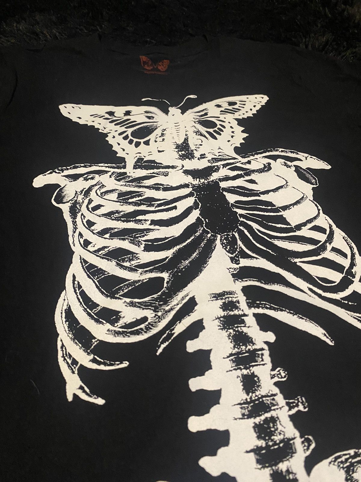 Playboi Carti Playboi Carti Butterfly Skeleton Self Tilted Tour Merch Size US M / EU 48-50 / 2 - 10 Thumbnail