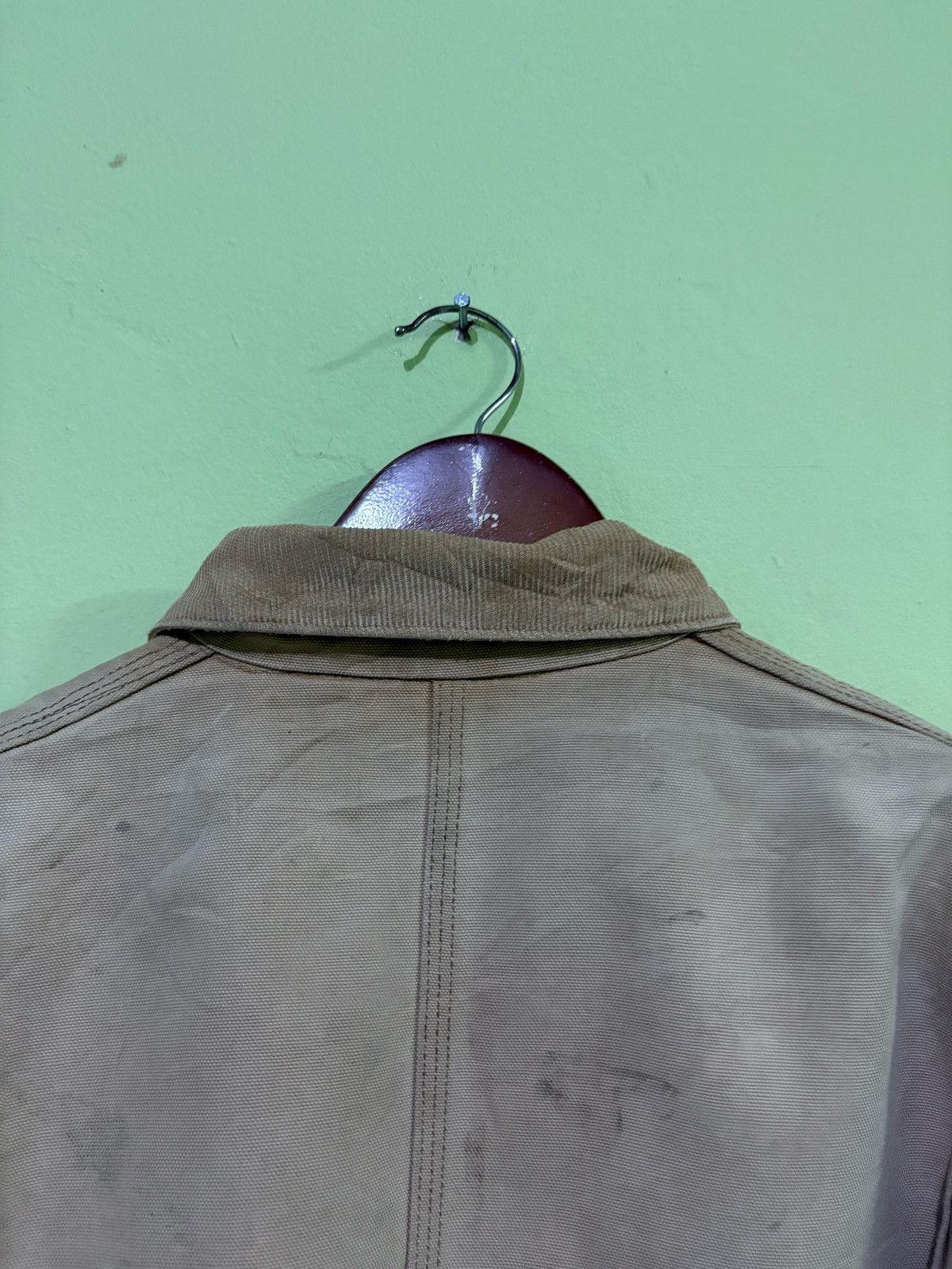 Carhartt VTG 90's CARHARTT Worker Wear Chore Jakcet Michigan Design Size US L / EU 52-54 / 3 - 10 Thumbnail