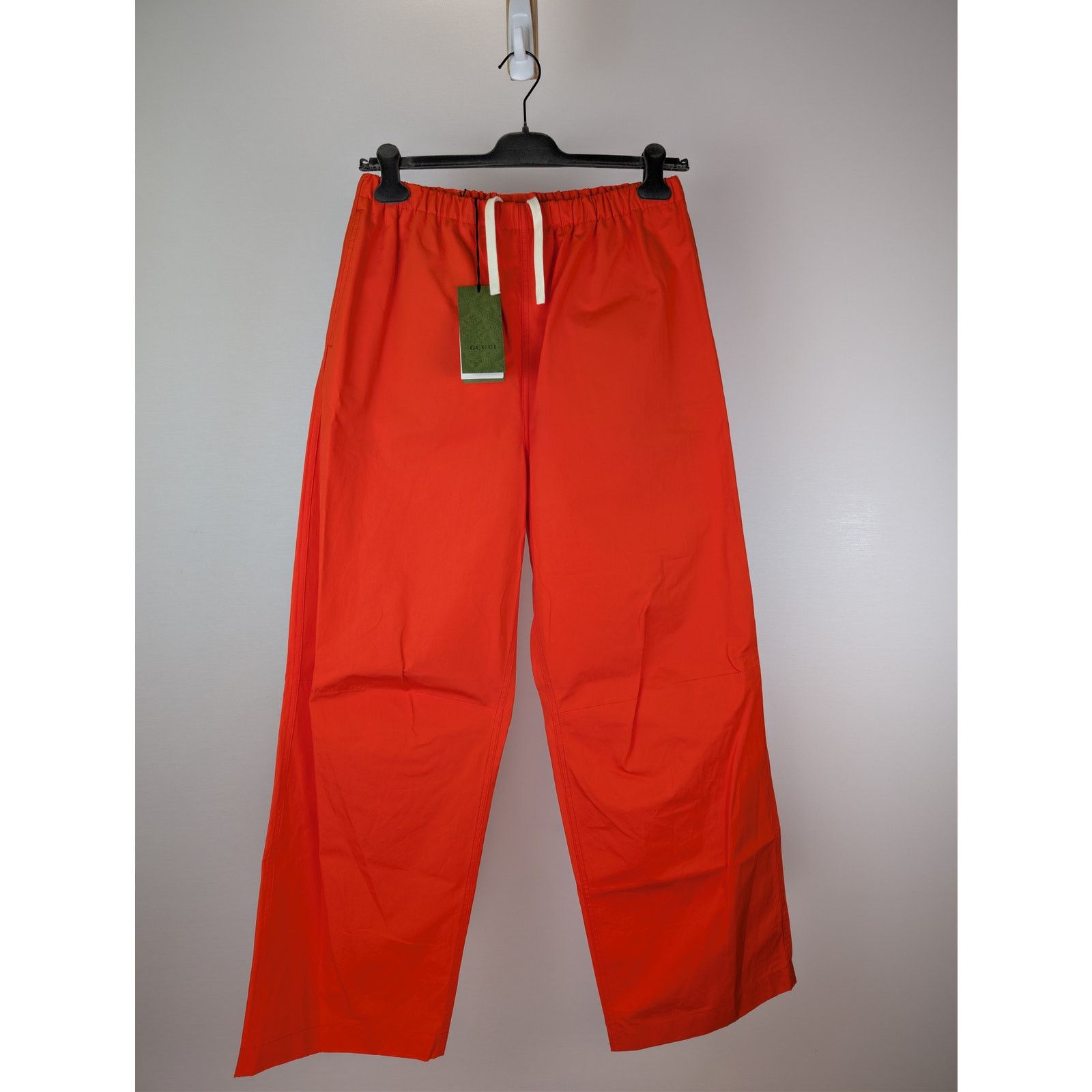 Gucci o1rshd1 Drawstring Nylon Pants Sweatpants trousers in Orange Size US 30 / EU 46 - 1 Thumbnail