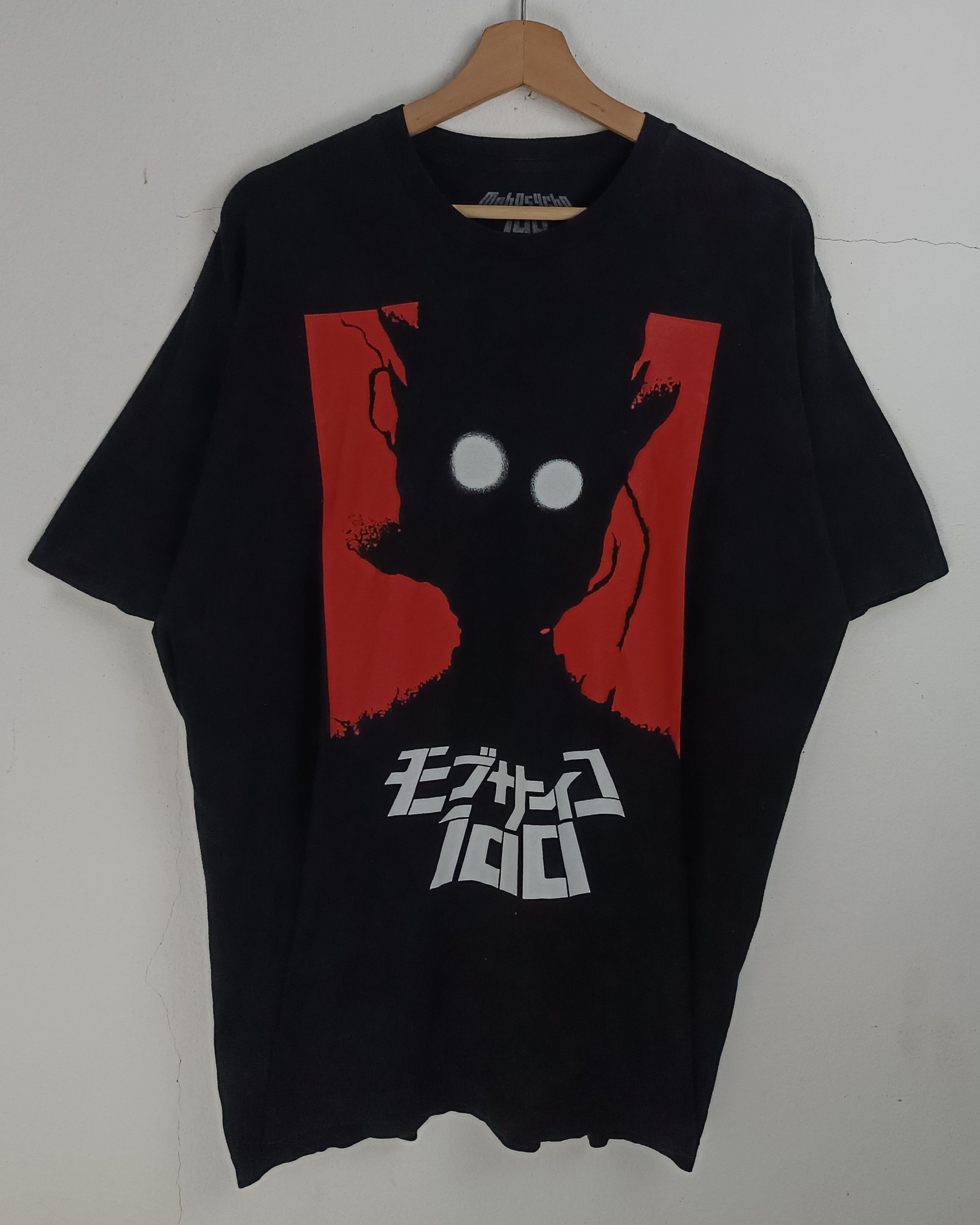 Anime VINTAGE MOB PSYCHO 100 ANIME TEE one punch saiki k ghoul Size US XL / EU 56 / 4 - 3 Thumbnail