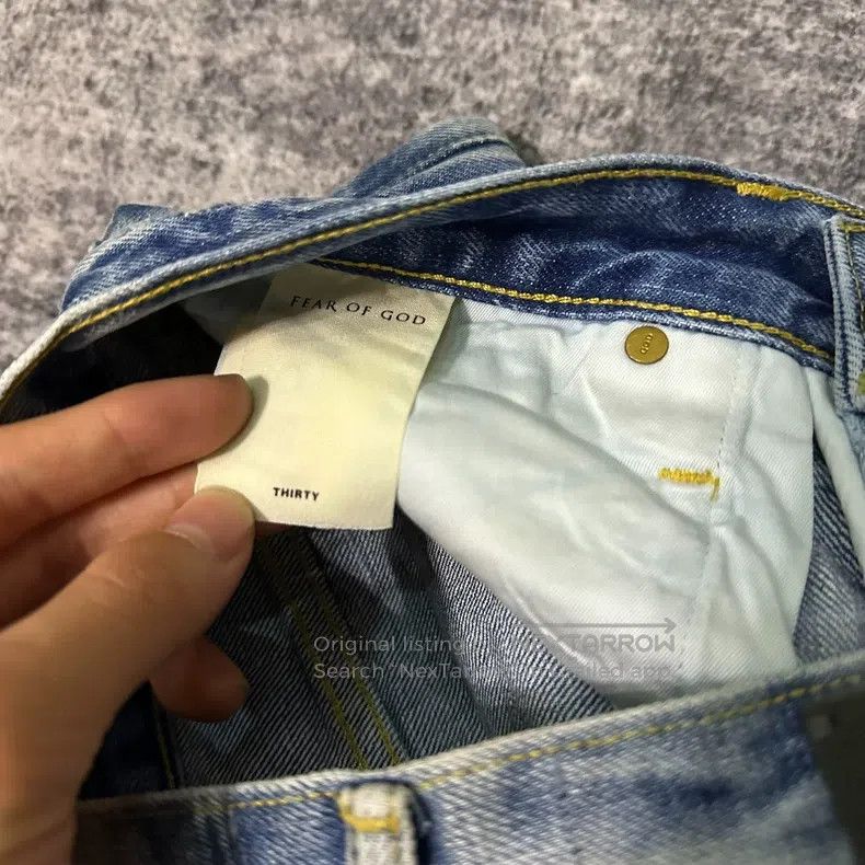 Fear of God Fear of God 5th Blue Water Ripple Size US 30 / EU 46 - 8 Thumbnail
