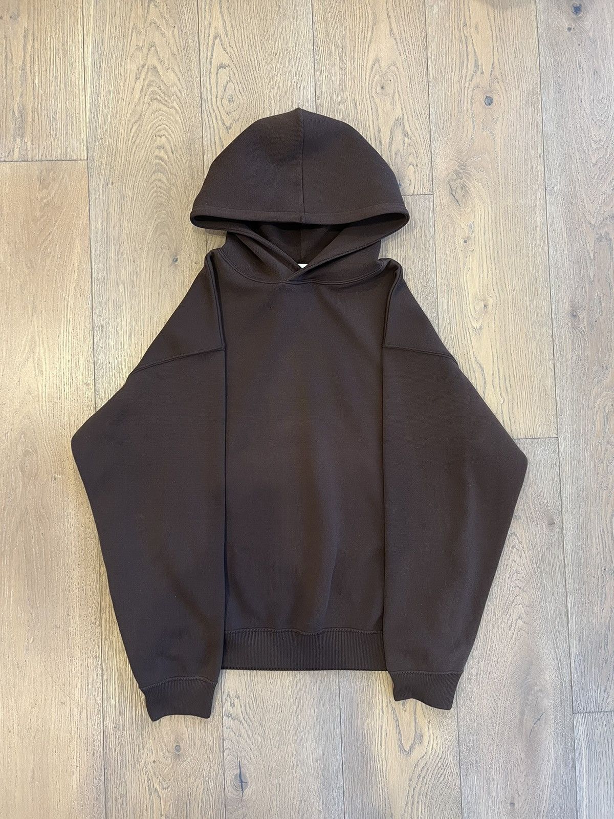 VUJADE ANDANTE KNIT HOODIE (HAZEL BROWN）
