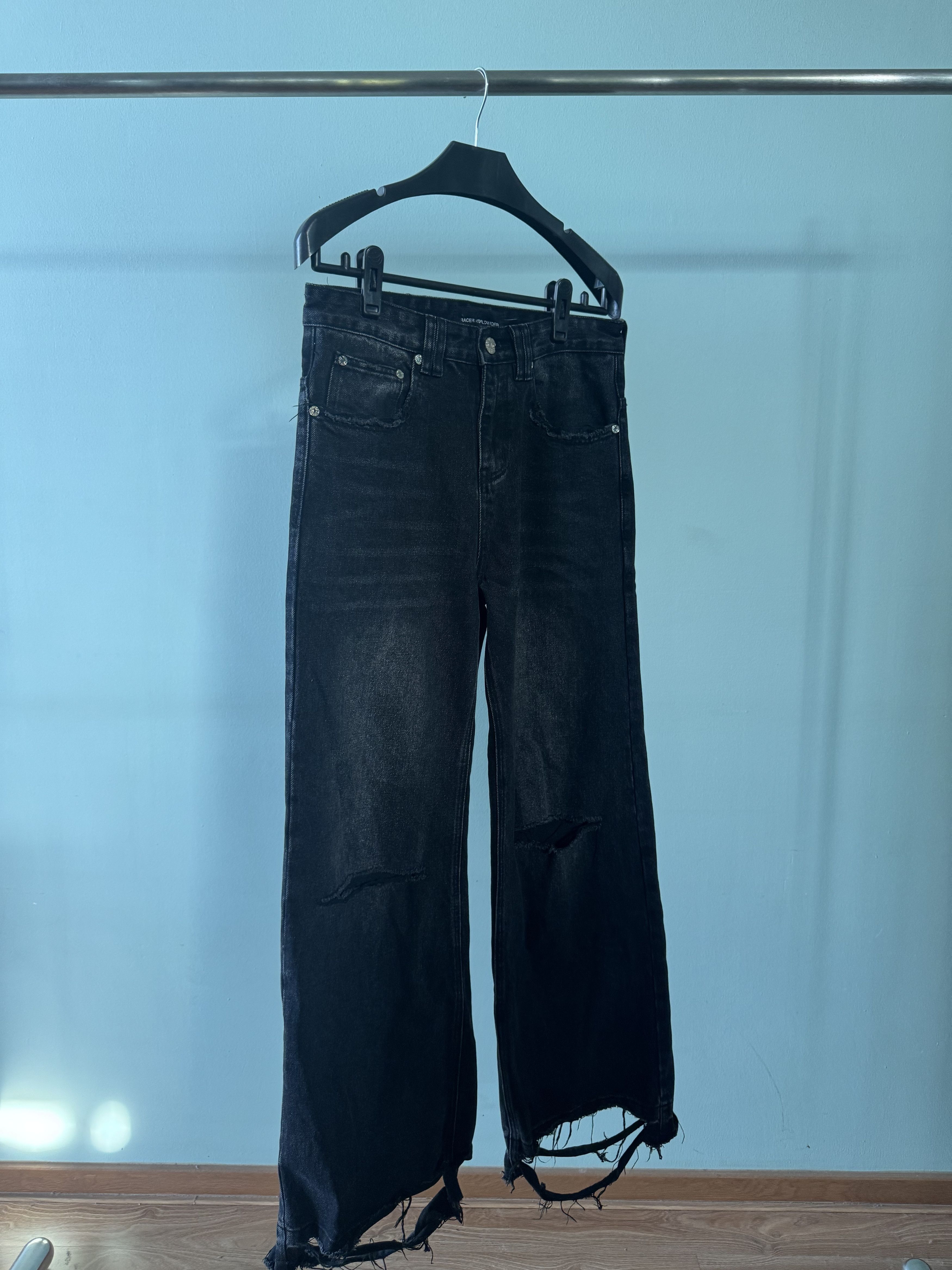 Racer Worldwide Distressed Denim Size US 30 / EU 46 - 4 Thumbnail