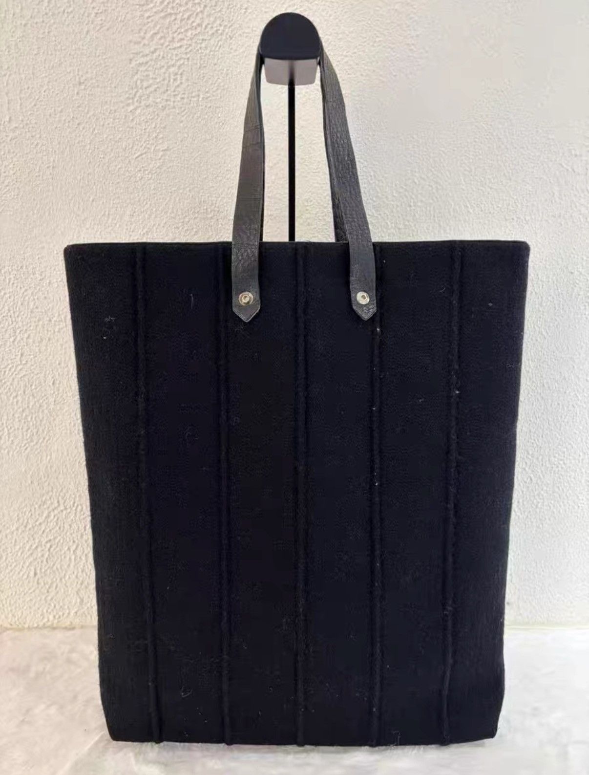 Hermes Hermès black long tote handbag J38 Size ONE SIZE - 1 Thumbnail