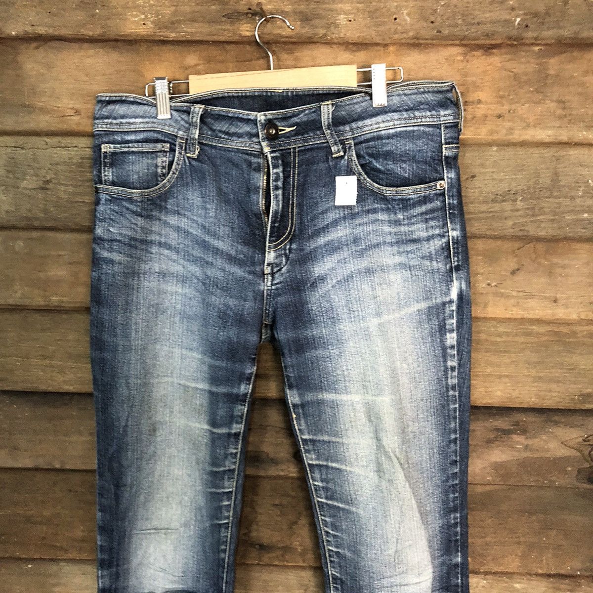 Japanese Brand Closshi Blue Denim vintage Pants #7388 Size 32" / US 10 / IT 46 - 6 Thumbnail