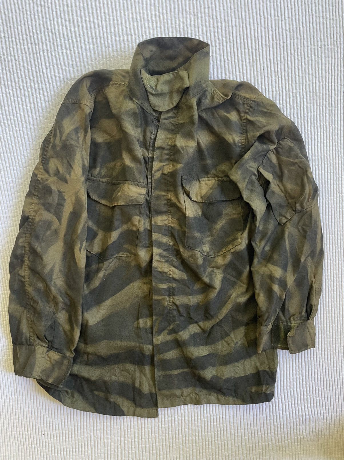 Visvim Vietnam Hand Tiger Camo Helicopter Shirt Jacket | Grailed