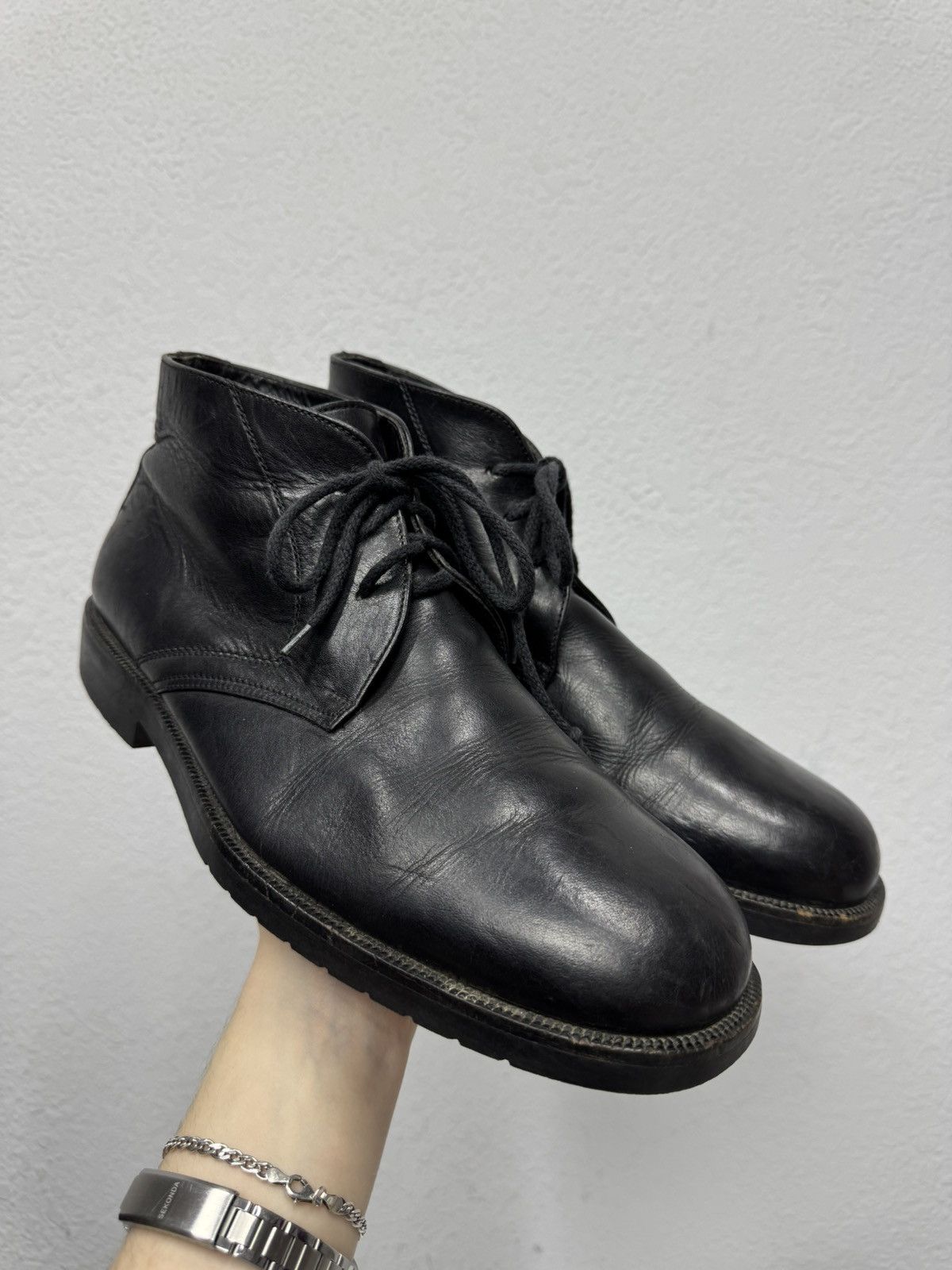 Bally Vintage Leather Bally Ankle Boots Avantgarde Guidi AS 98 Size US 9 / EU 42 - 10 Thumbnail
