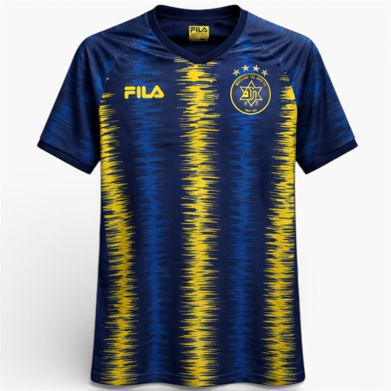 Fila 2021/22 MACCABI TEL AVIV HOME SOCCER JERSEY FOOTBALL SHIRT L Size US L / EU 52-54 / 3 - 1 Thumbnail