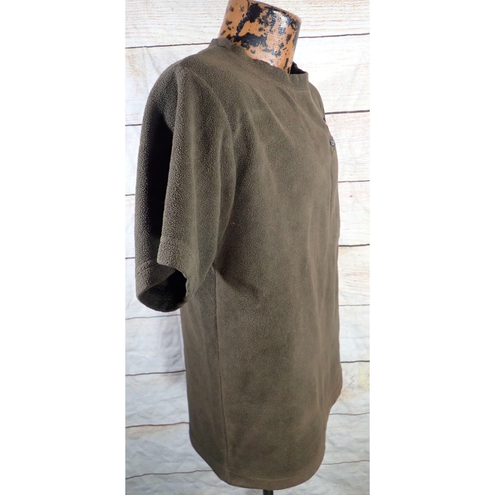 CO Betacraft Betacraft Co Technifleece Pullover Shirt Brown Brown Fleece Polyester 40 40 in Short Sleeve Size S Regular Men Zip Pocket Outdoor Size US S / EU 44-46 / 1 - 3 Thumbnail