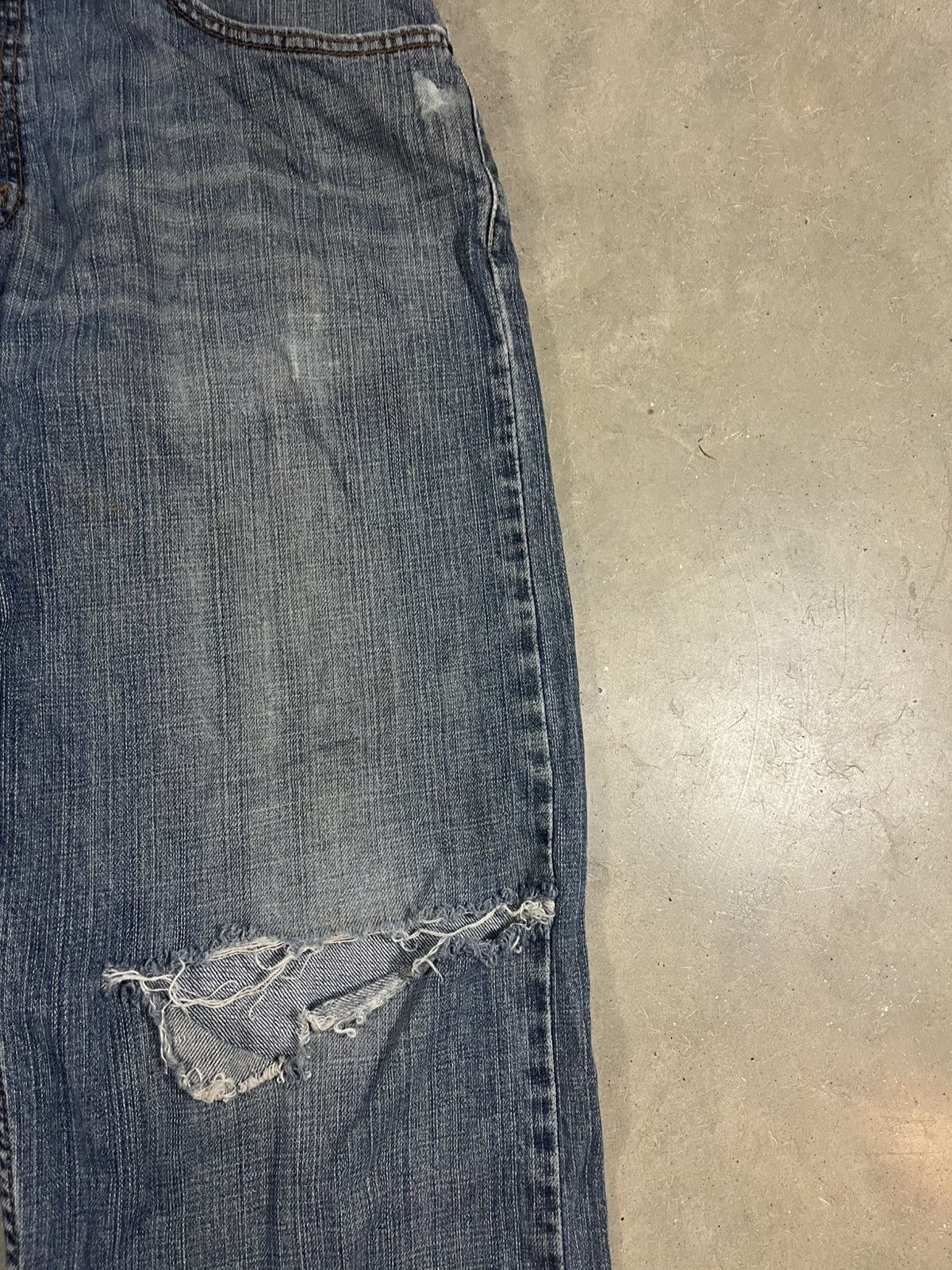 Levi's Vintage Levis 559 Relaxed Straight Fit Jeans Faded Blue Size US 34 / EU 50 - 4 Thumbnail