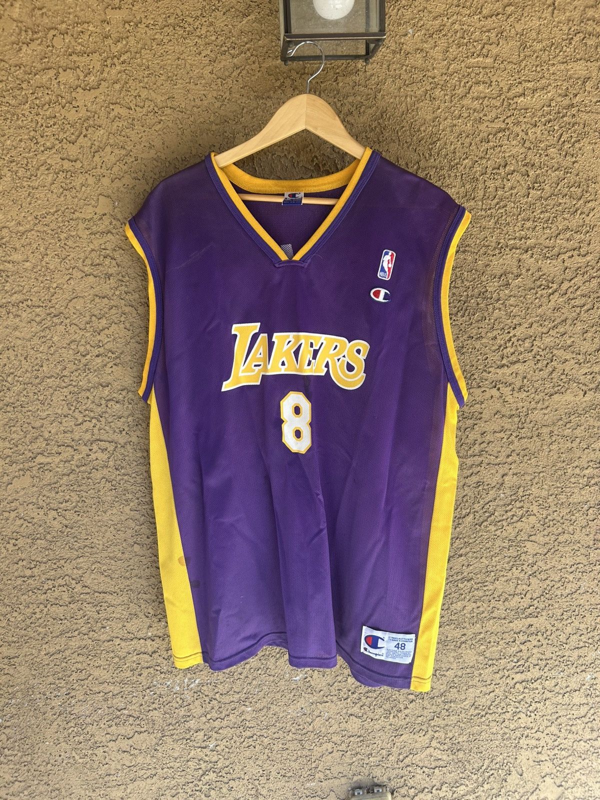 Champion × NBA × Vintage Vintage Kobe Bryant Los Angeles Lakers Champion Jersey XL Size US XL / EU 56 / 4 - 1 Thumbnail