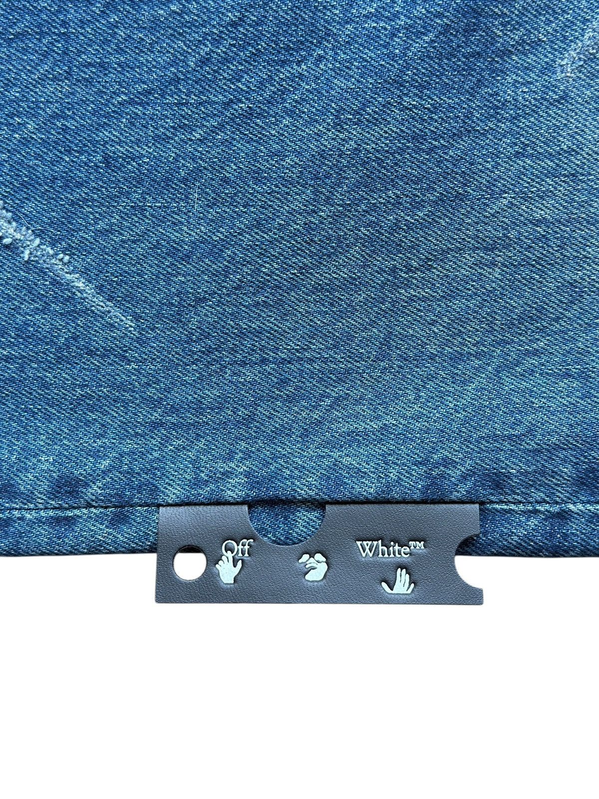 Off-White Off-White Virgil “CUT HERE” Denim Jeans Size US 34 / EU 50 - 9 Thumbnail