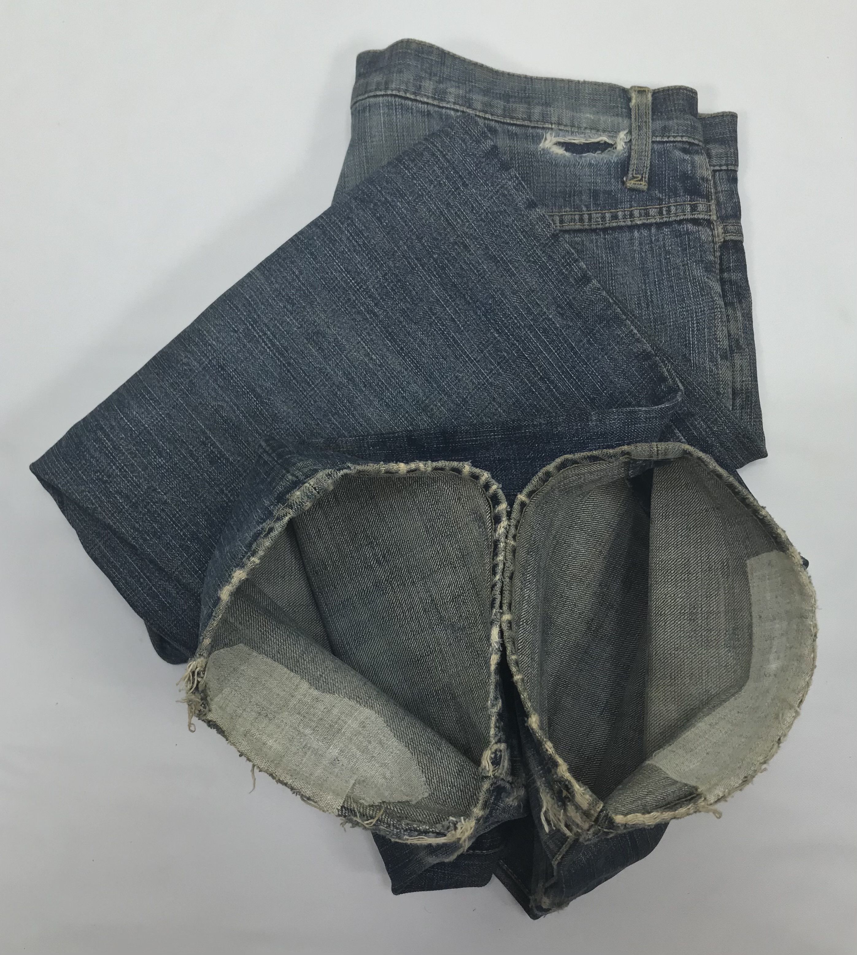 MasterPiece Vintage Master piece X Hectic Denim Baggy Jeans Size US 35 - 15 Thumbnail