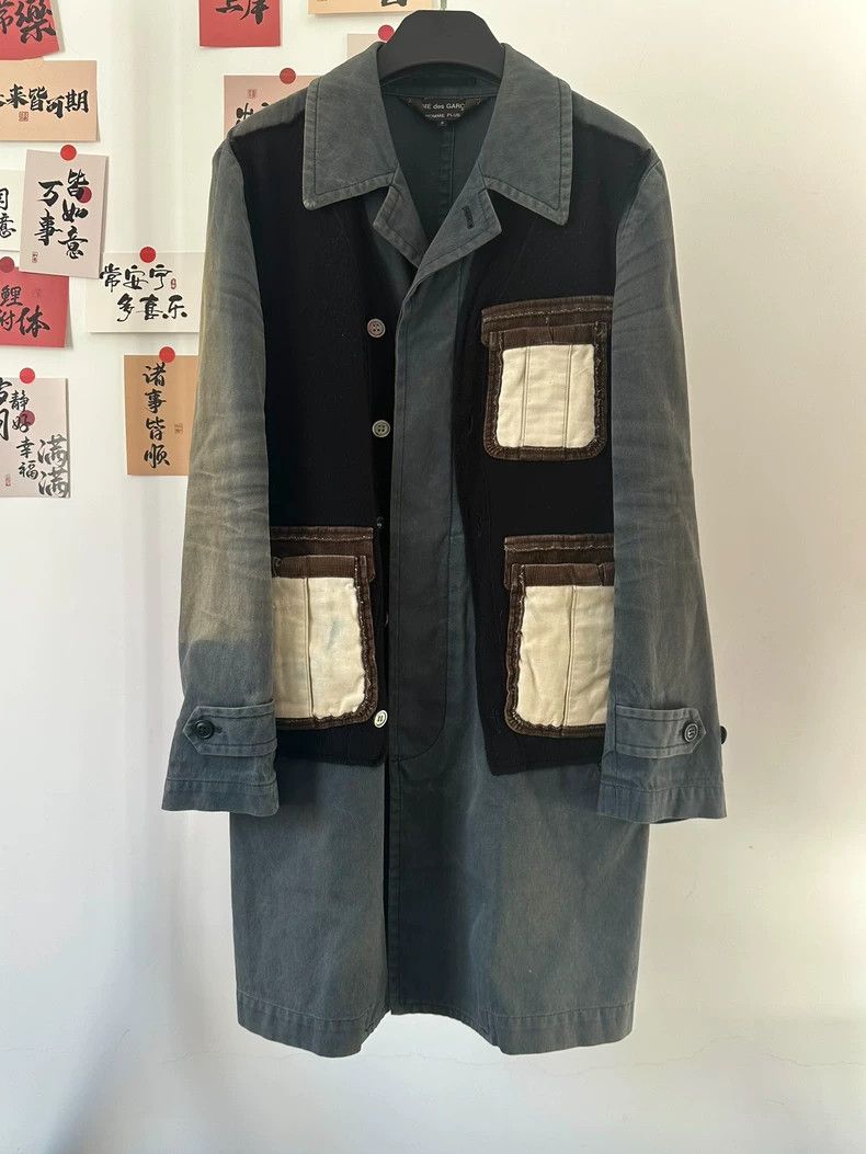 Comme des Garcons CDG HOMME PLUS 2010SS Patchwork Jacket Size US S / EU 44-46 / 1 - 1 Thumbnail