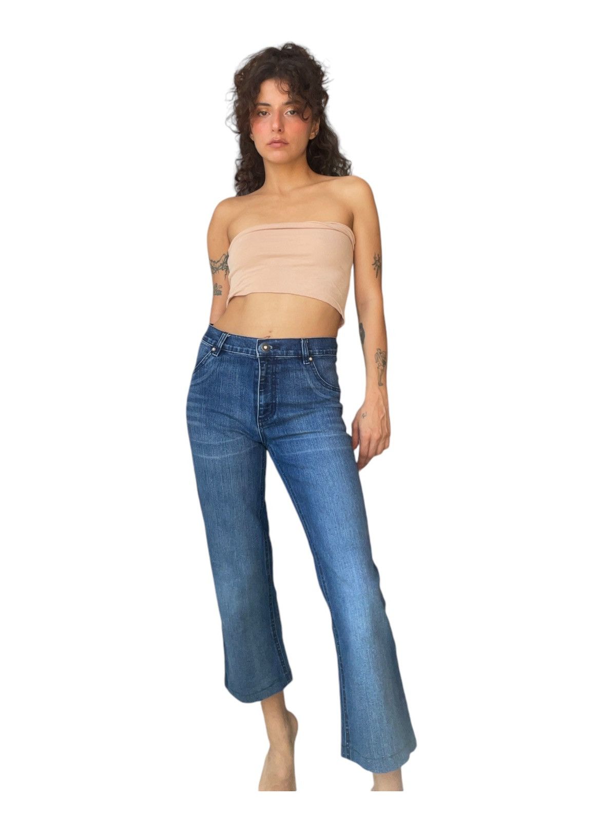 Vintage y2k red apple jean Size 25" / US 0 / IT 36 - 1 Thumbnail