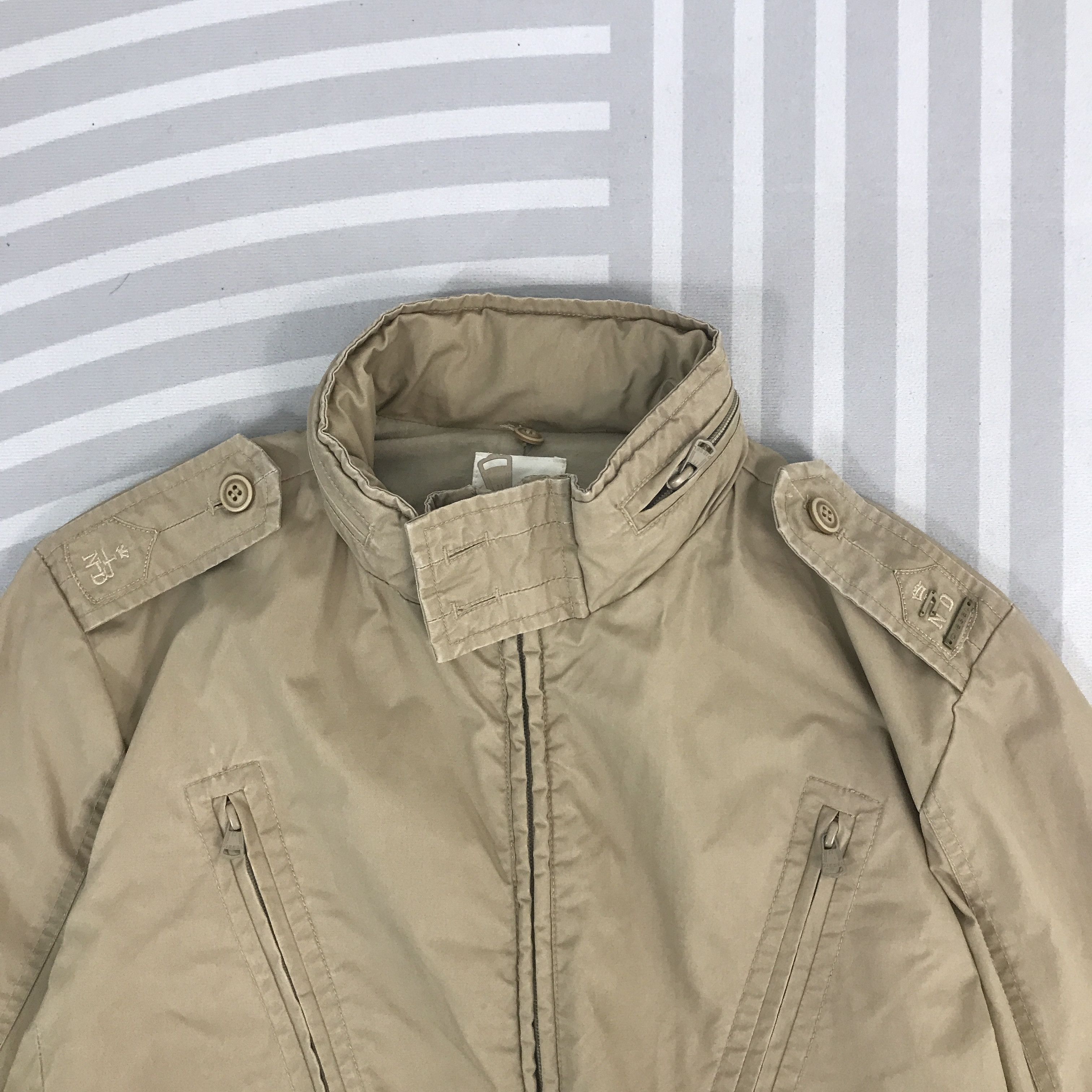 Diesel × Vintage Vintage Diesel zippers Army style Jacket Size US L / EU 52-54 / 3 - 2 Thumbnail