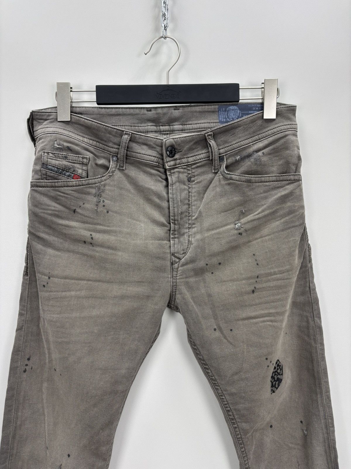 Diesel Mens jeans Diesel Y2k Size 32 Color Gray Size US 32 / EU 48 - 3 Thumbnail