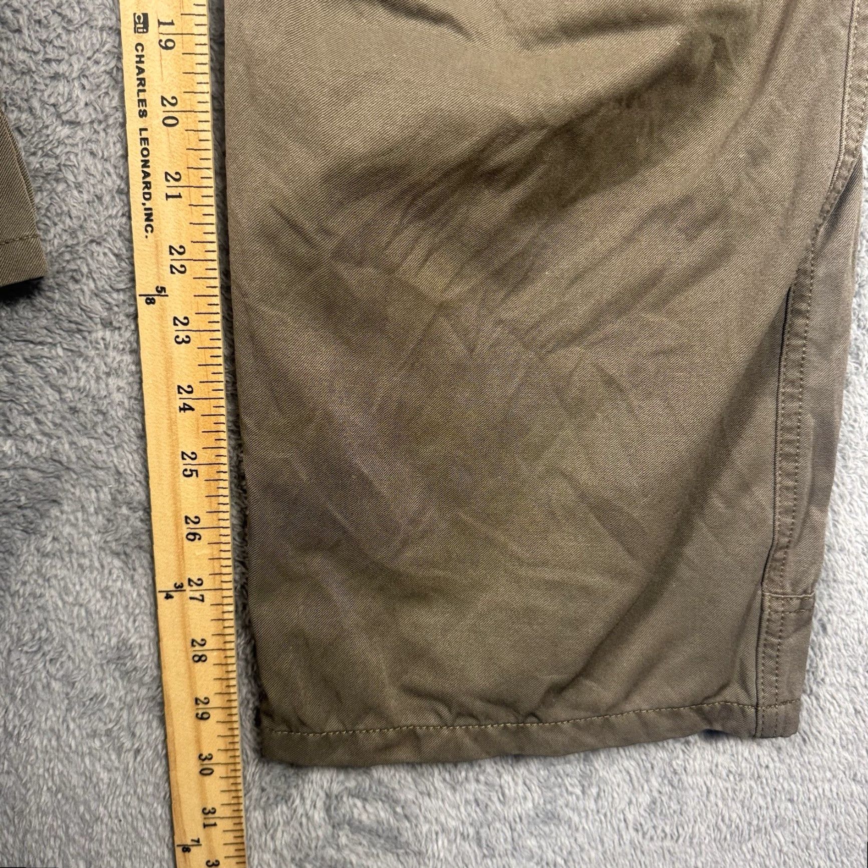 Vintage Kuhl Revolvr Mens Pants 40x30 Vintage Patina Dye Hiking Gusseted Outdoor Brown Denim Chino Straight 40 In Inseam 30 Size US 40 / EU 56 - 6 Thumbnail