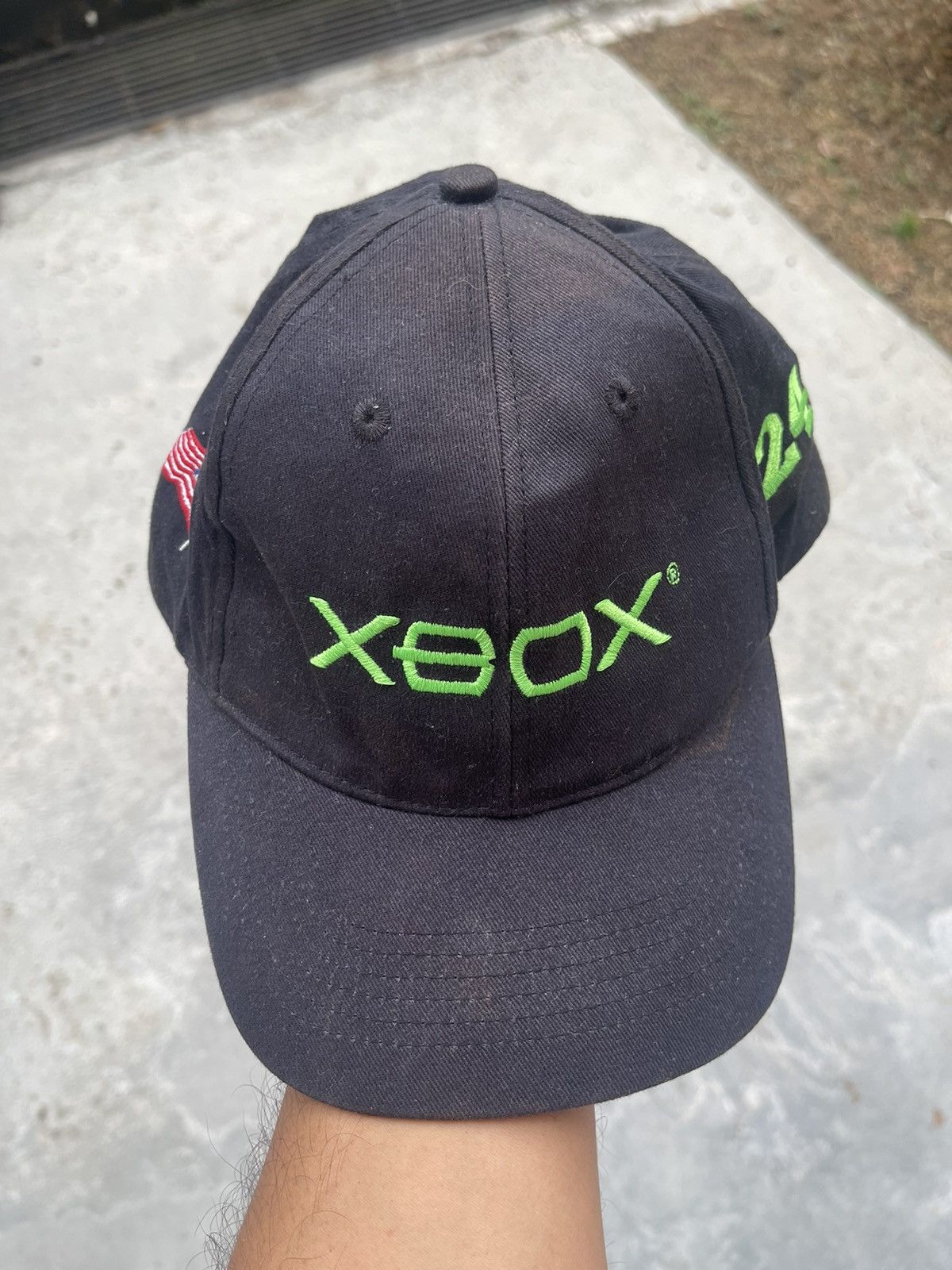 Optic Gaming × Vintage Vintage XBOX Cap Adult Sun Faded Microsoft Sony Sega Gaming Size ONE SIZE - 6 Thumbnail