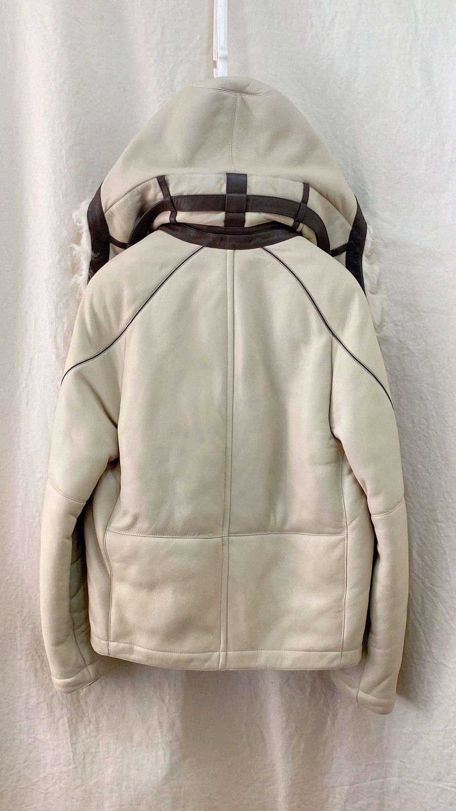 Hermes [sale] 22-23AW Hermes Leather Jacket (discoloured) Size US M / EU 48-50 / 2 - 9 Thumbnail