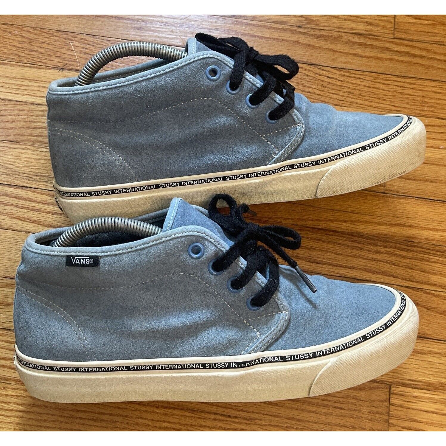Stussy Mens Size 8 (W9.5) Stussy x Vans Chukka LX Skate Shoes Washe Size US 8 / EU 41 - 1 Thumbnail