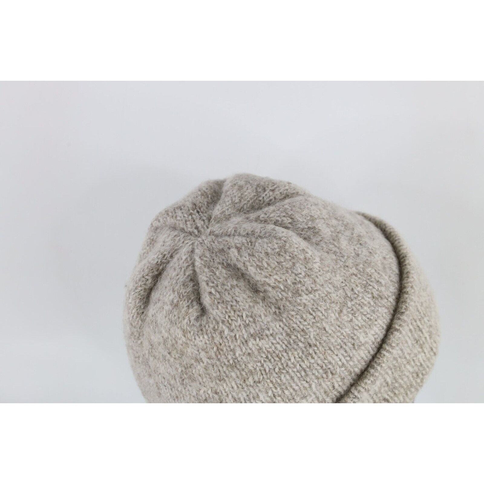 Vintage Vintage 70s Streetwear Blank Wool Knit Winter Beanie Hat Cap Size ONE SIZE - 5 Thumbnail