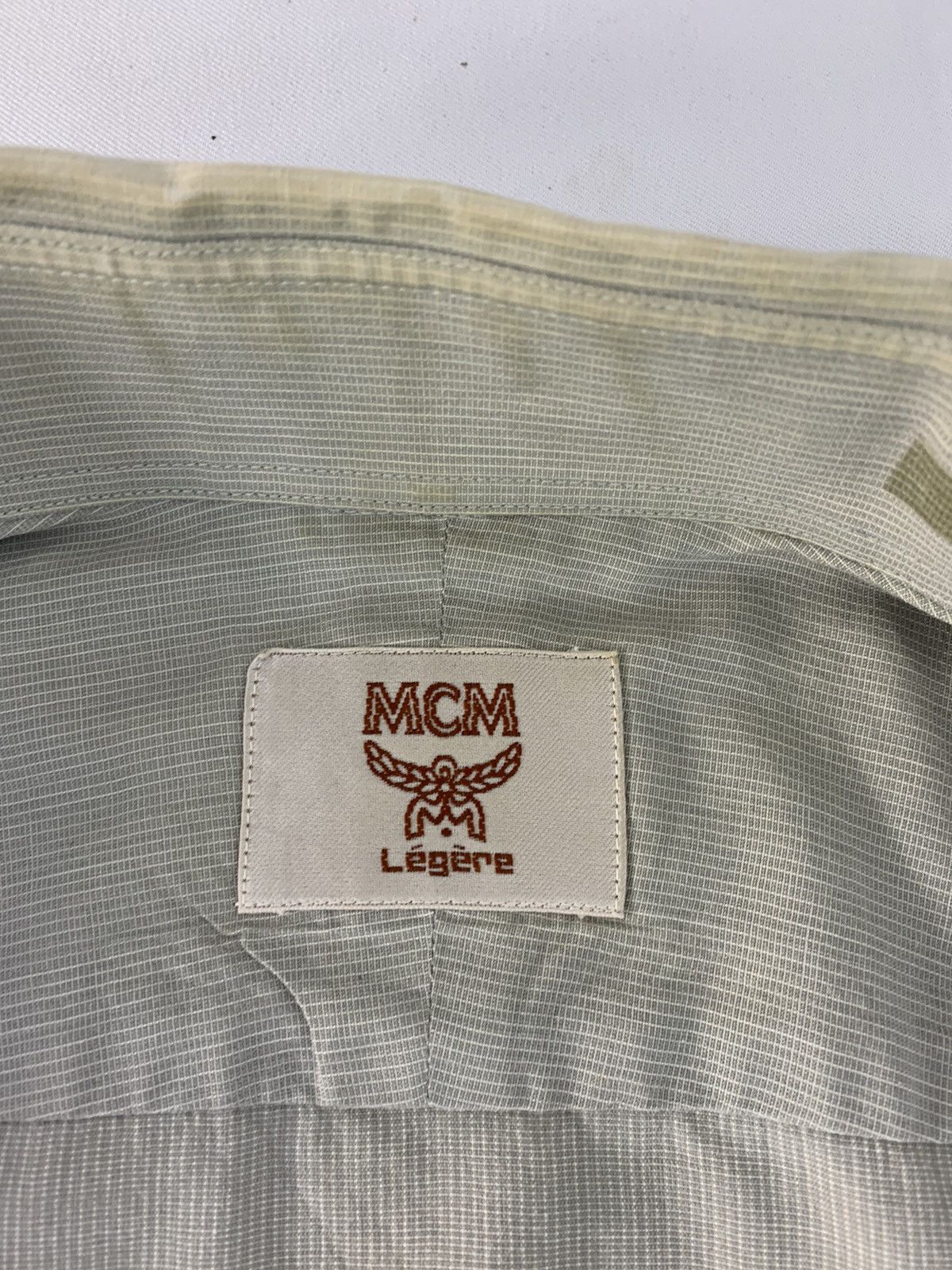 MCM 90s MCM Legere Plain Longsleeve Button Up Shirt Size US XL / EU 56 / 4 - 8 Thumbnail