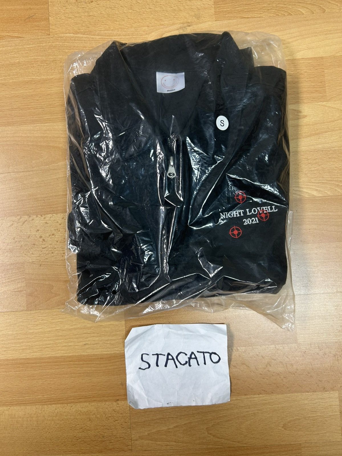 Band Tees × Rap Tees Night Lovell Jacket “Just Say You Don’t Care” Black Size US S / EU 44-46 / 1 - 2 Thumbnail