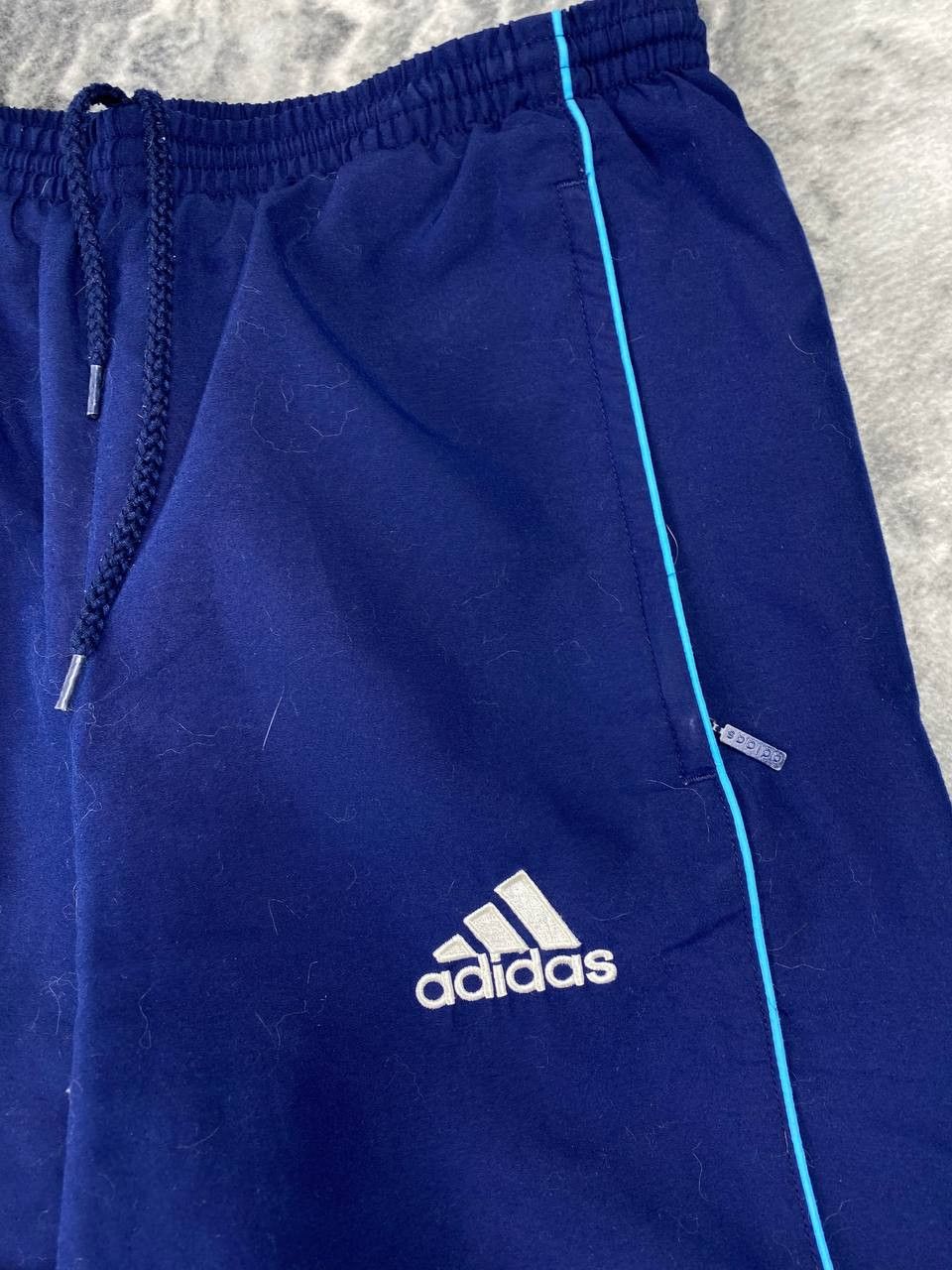Adidas Adidas Marseille Olympique 00s Nylon Track Pants Size US 30 / EU 46 - 4 Thumbnail