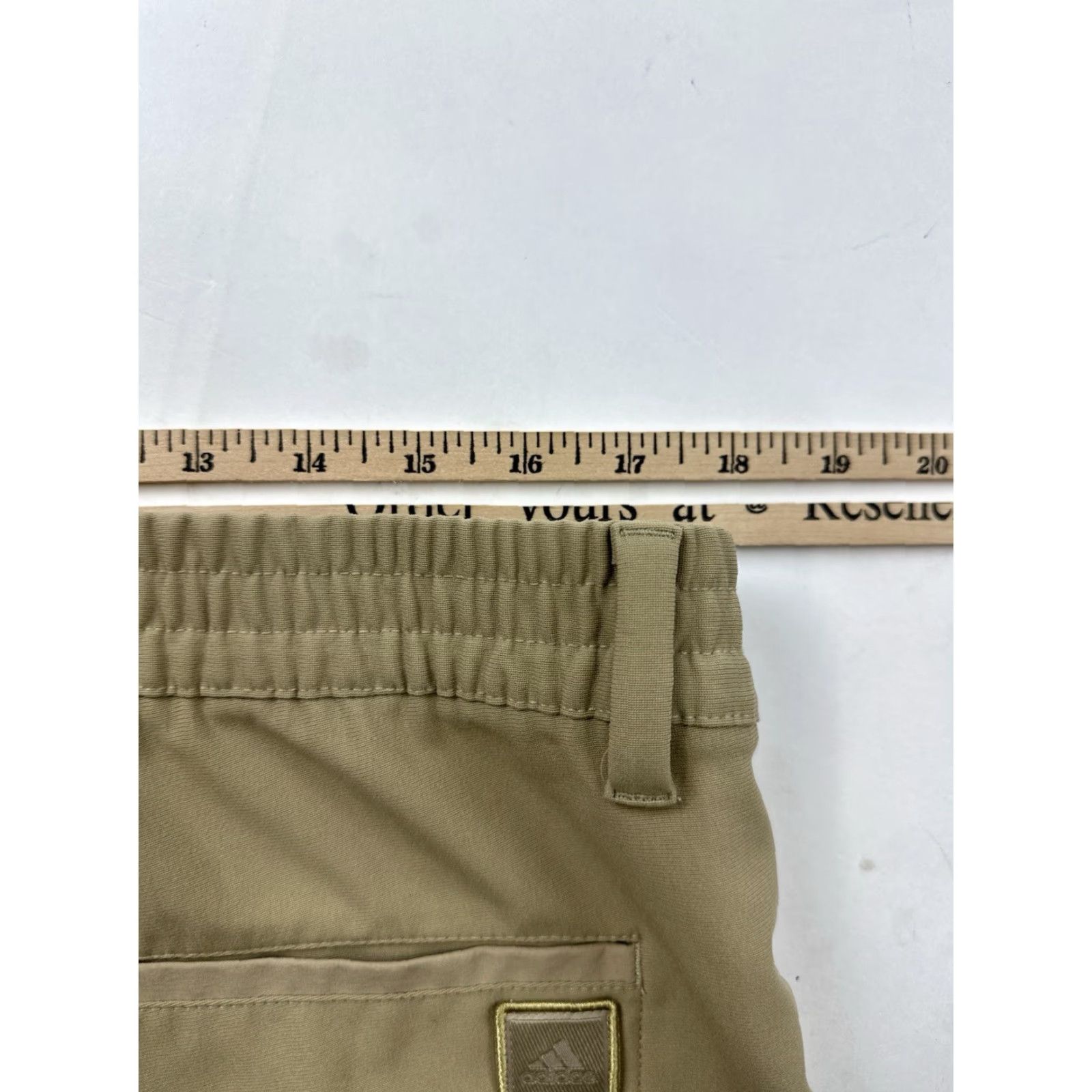 Adidas Adidas Shorts Men 36 Beige Chino Casual Sports Golf Outdoor Pockets Men’s Size US 36 / EU 52 - 6 Thumbnail