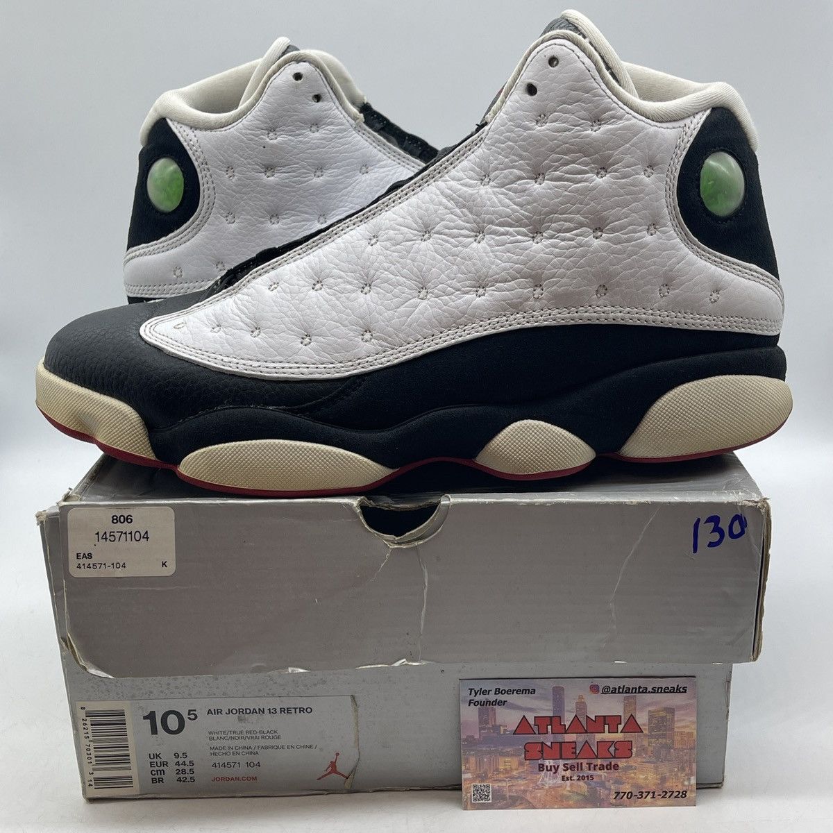 Jordan Brand Air Jordan 13 he got the game Size US 10.5 / EU 43-44 - 1 Thumbnail