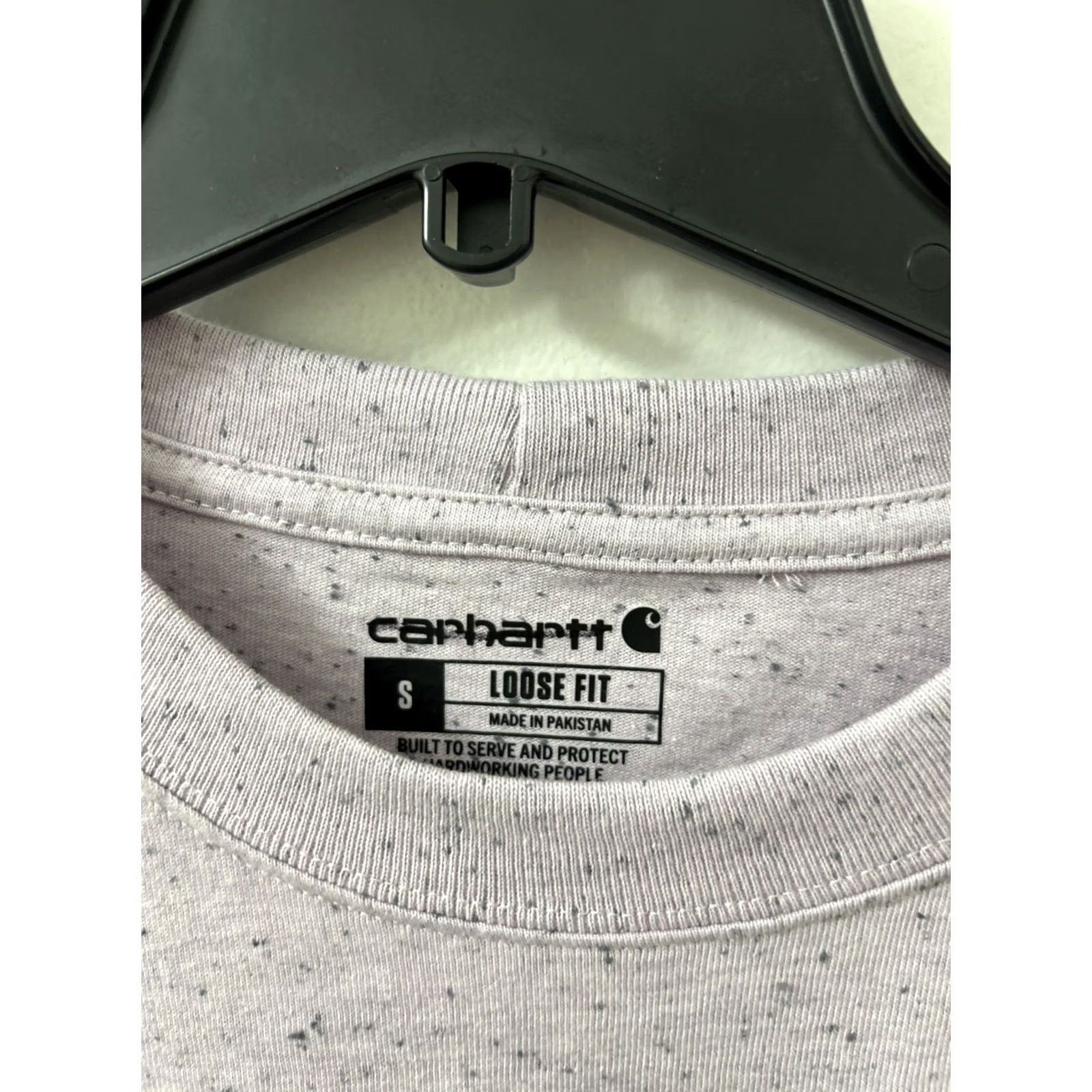 Carhartt VINTAGE Carhartt T-Shirt Mens S Purple Speckled Pocket Heavyweight S/S K87 V39 Size US S / EU 44-46 / 1 - 5 Thumbnail