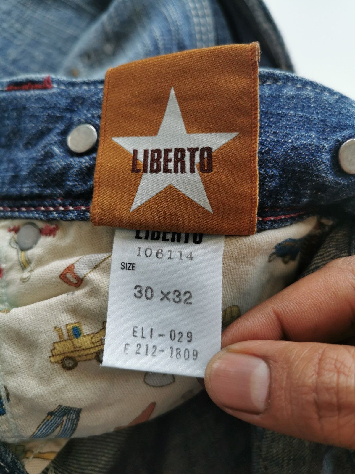 Edwin Liberto Utility Work Carpenter Distressed Ankle Jeans Size US 32 / EU 48 - 9 Thumbnail