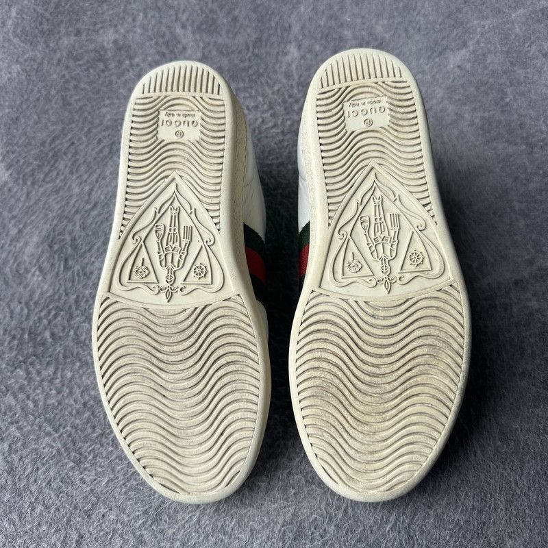 Gucci Gucci Ace Embroidered Fashion Sneakers for Women - Size US 4.5 / IT 34.5 - 4 Thumbnail