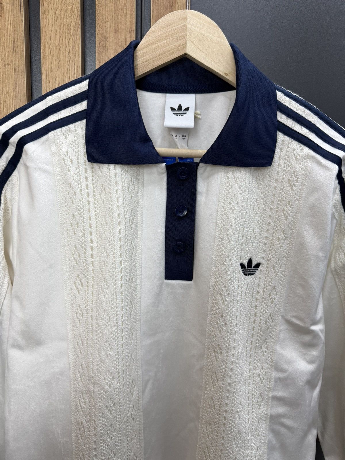 Adidas Adidas Winterised Longsleeve Soccer Jersey White Size M Size M / US 6-8 / IT 42-44 - 2 Thumbnail
