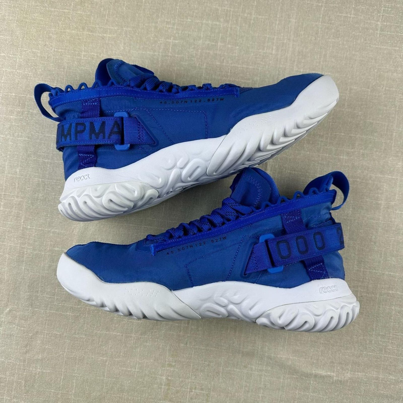 Jordan Brand 2020 Jordan Proto-React “Hyper Royal" Men 9.5 Size US 9.5 / EU 42-43 - 4 Thumbnail